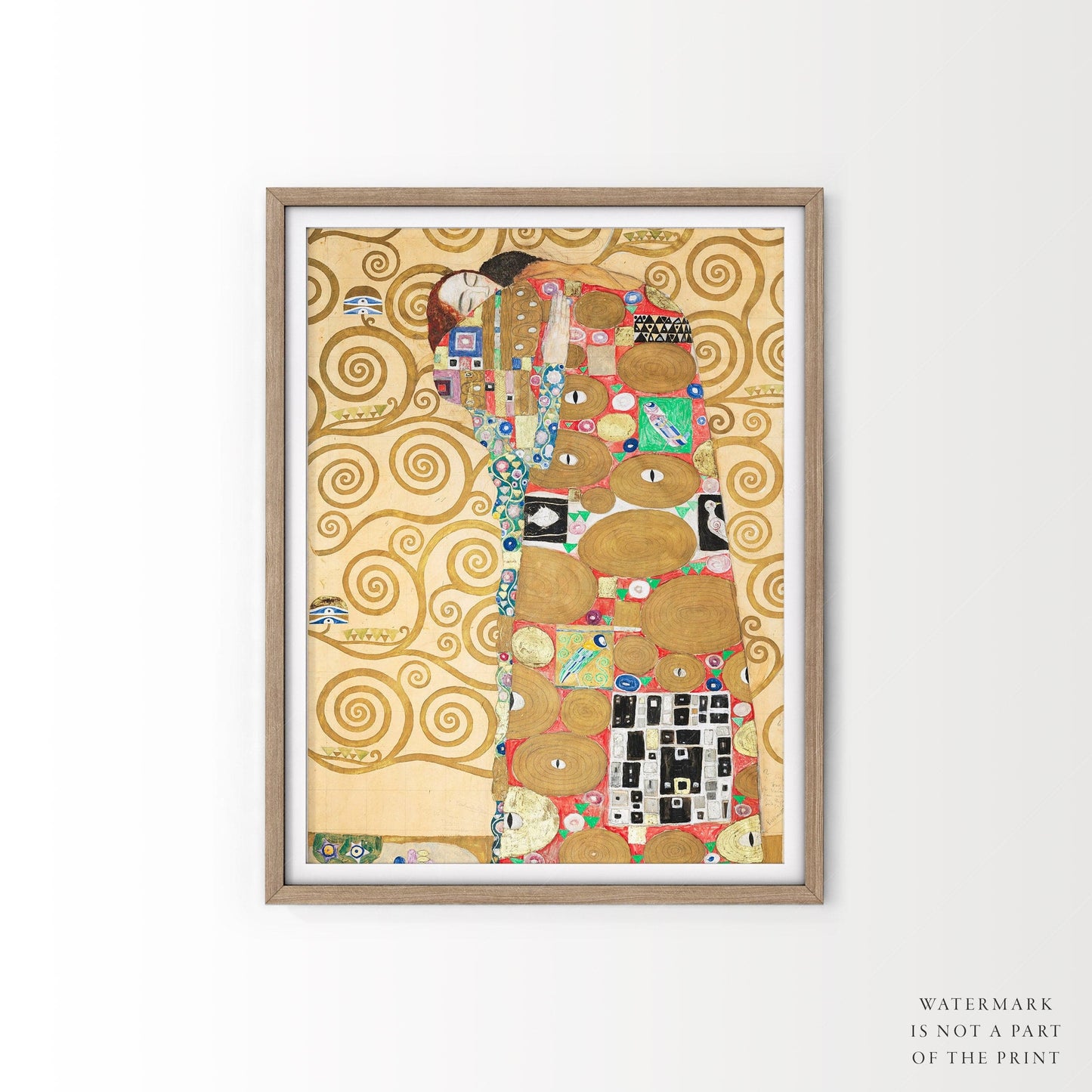 Gustav Klimt, Love Poster, Fine Art Print