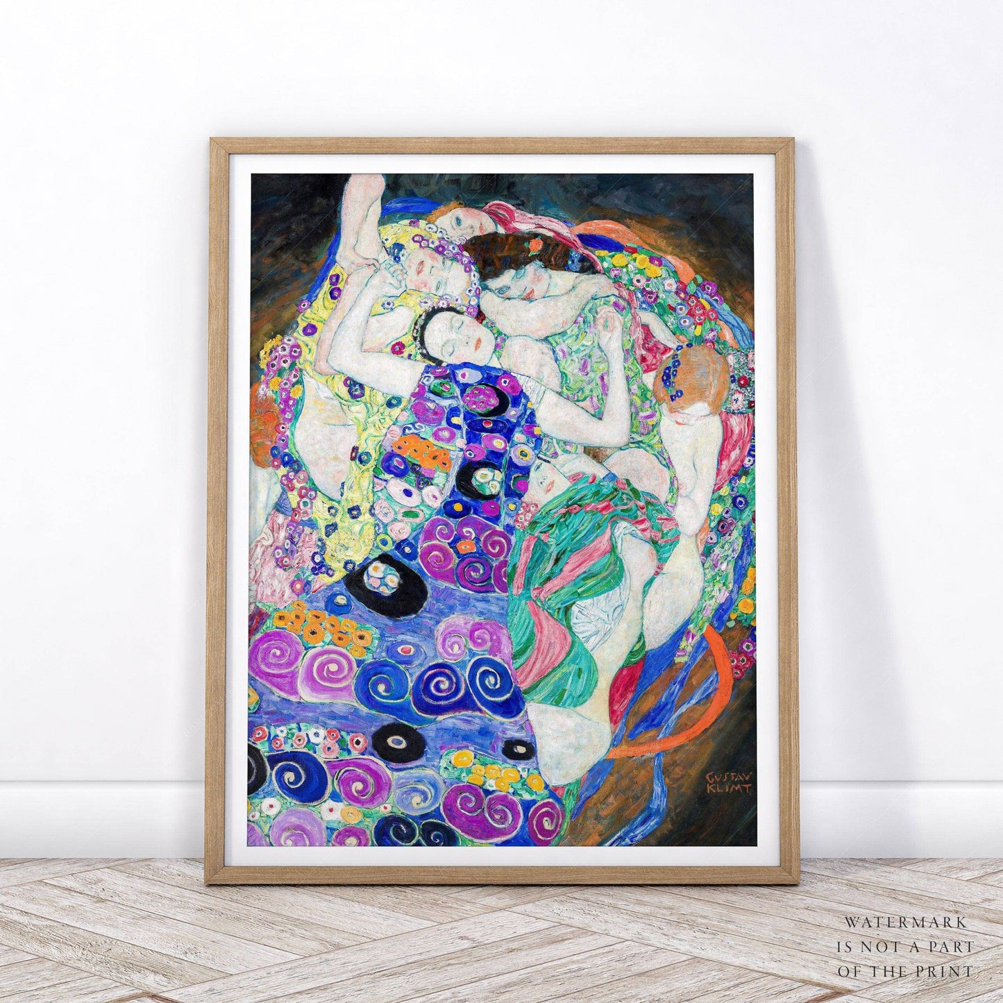 Gustav Klimt Poster, The Virgin Poster