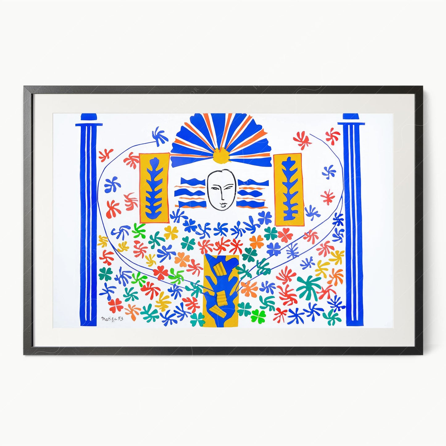 Henri Matisse, Apollon Print, Fine Art Print