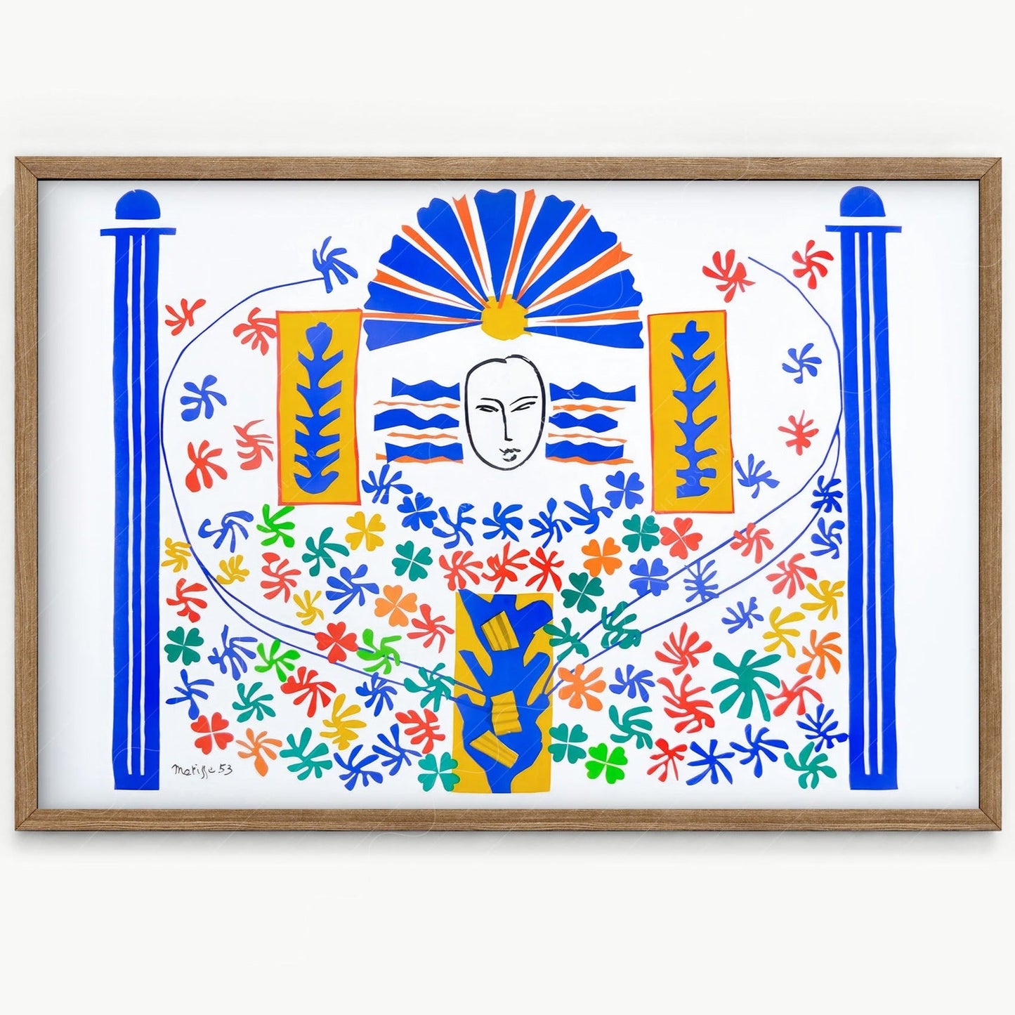 Henri Matisse, Apollon Print, Fine Art Print