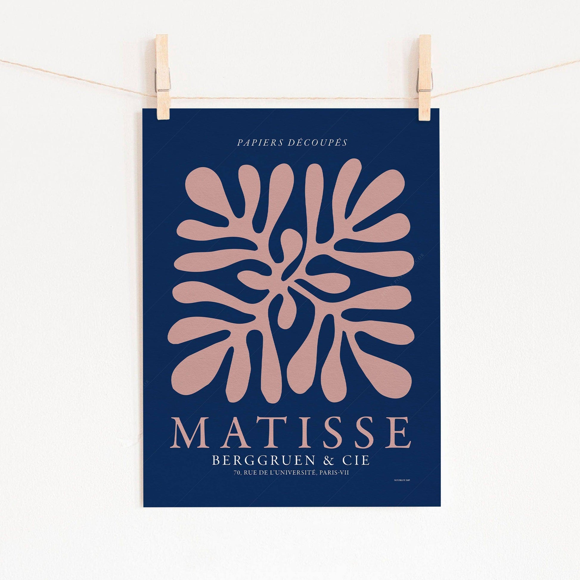 Henri Matisse, Coral Collection Poster
