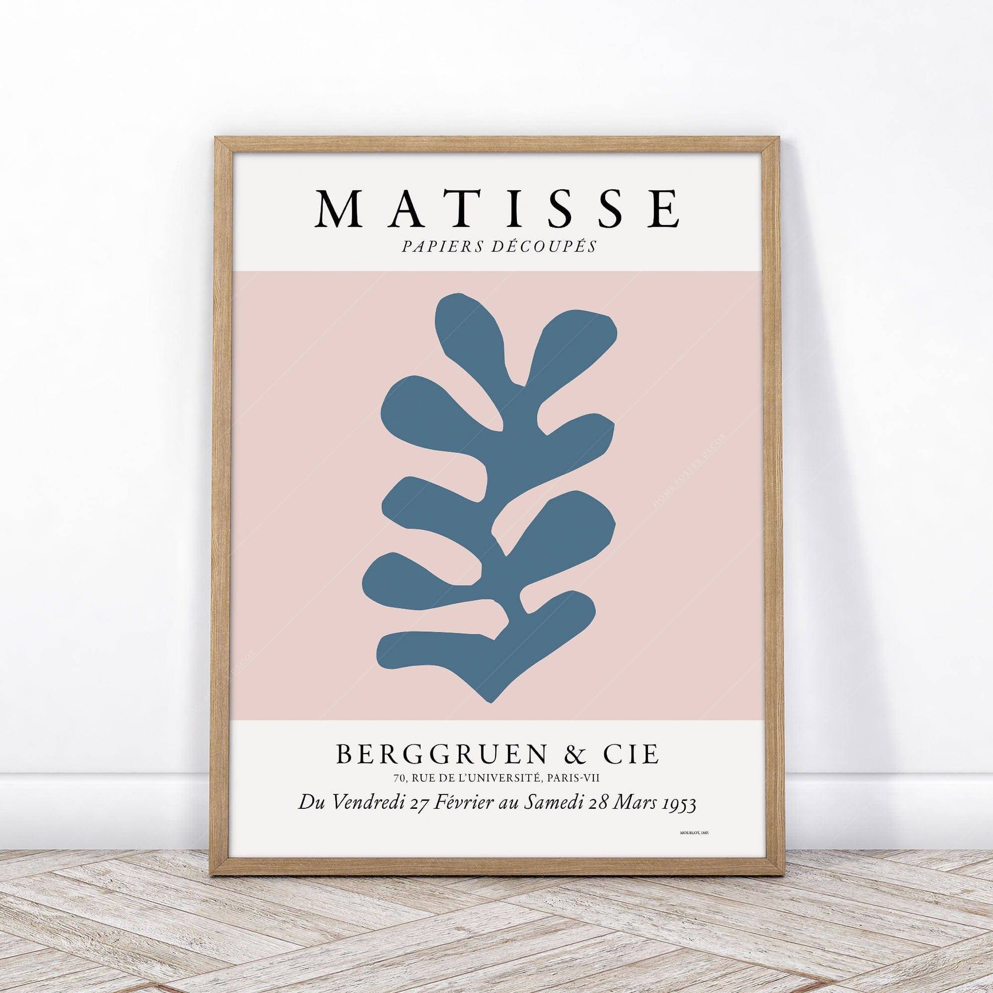 Henri Matisse, Coral Collection Poster, Exhibition Print