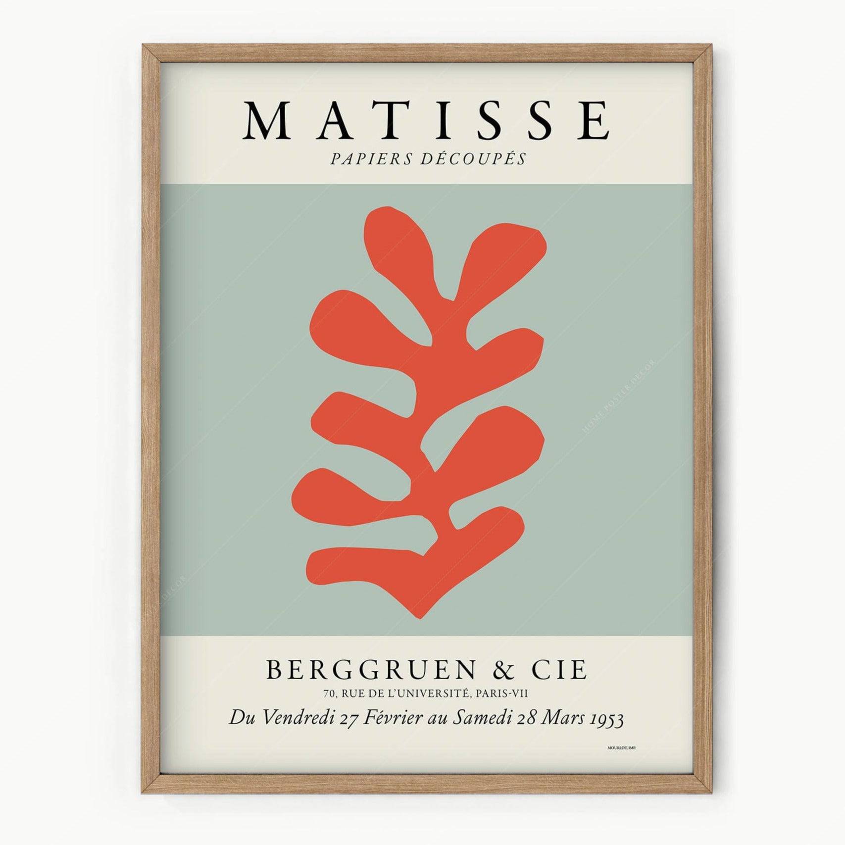 Henri Matisse, Exhibition Poster, The Cut-outs Collection