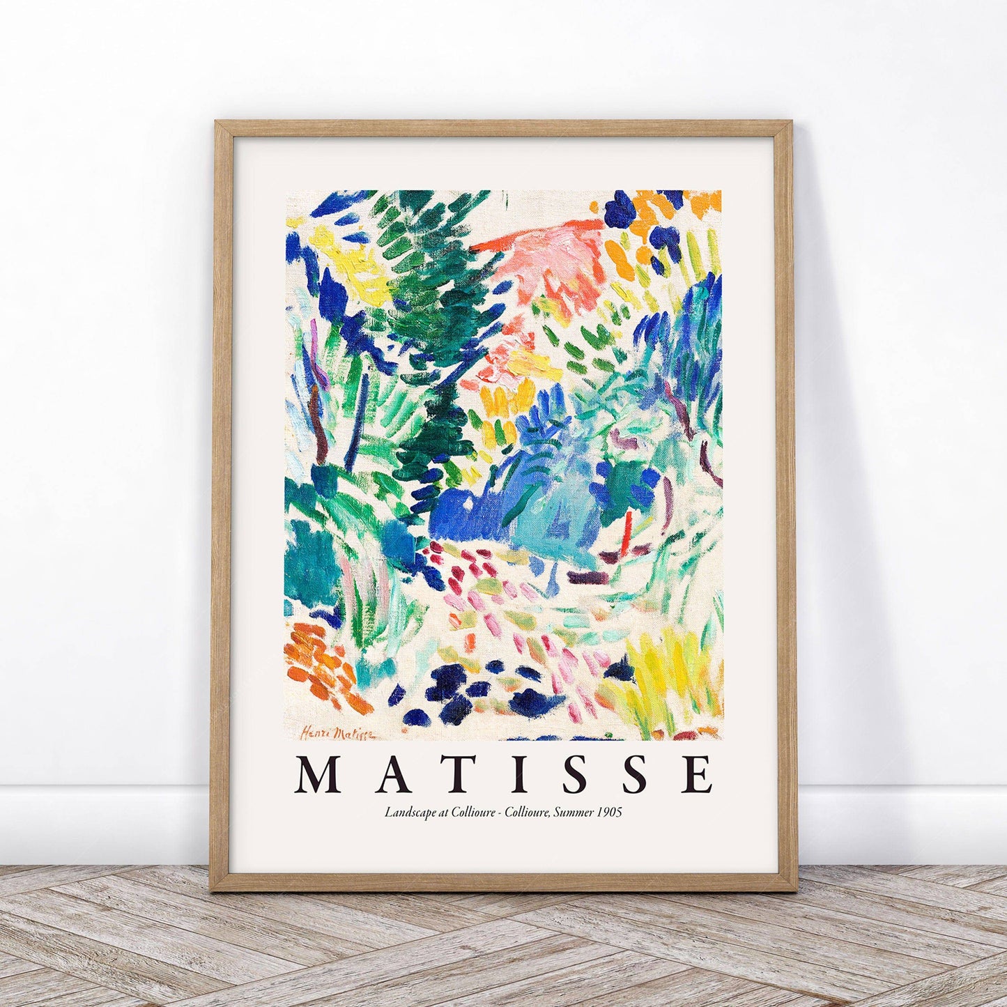 Henri Matisse Gallery Set of 3 Prints, Oliviers at Collioure, Landscape at Collioure, La Japonaise, Wall art decor