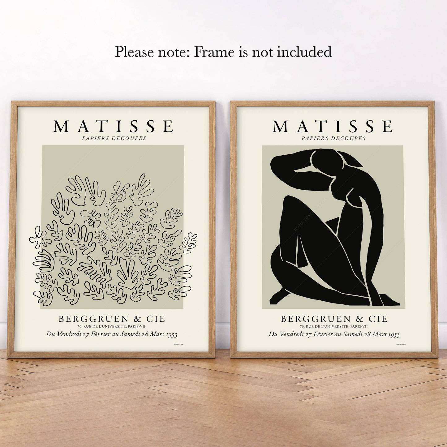 Henri Matisse, Gallery Wall, Set of 2 Prints