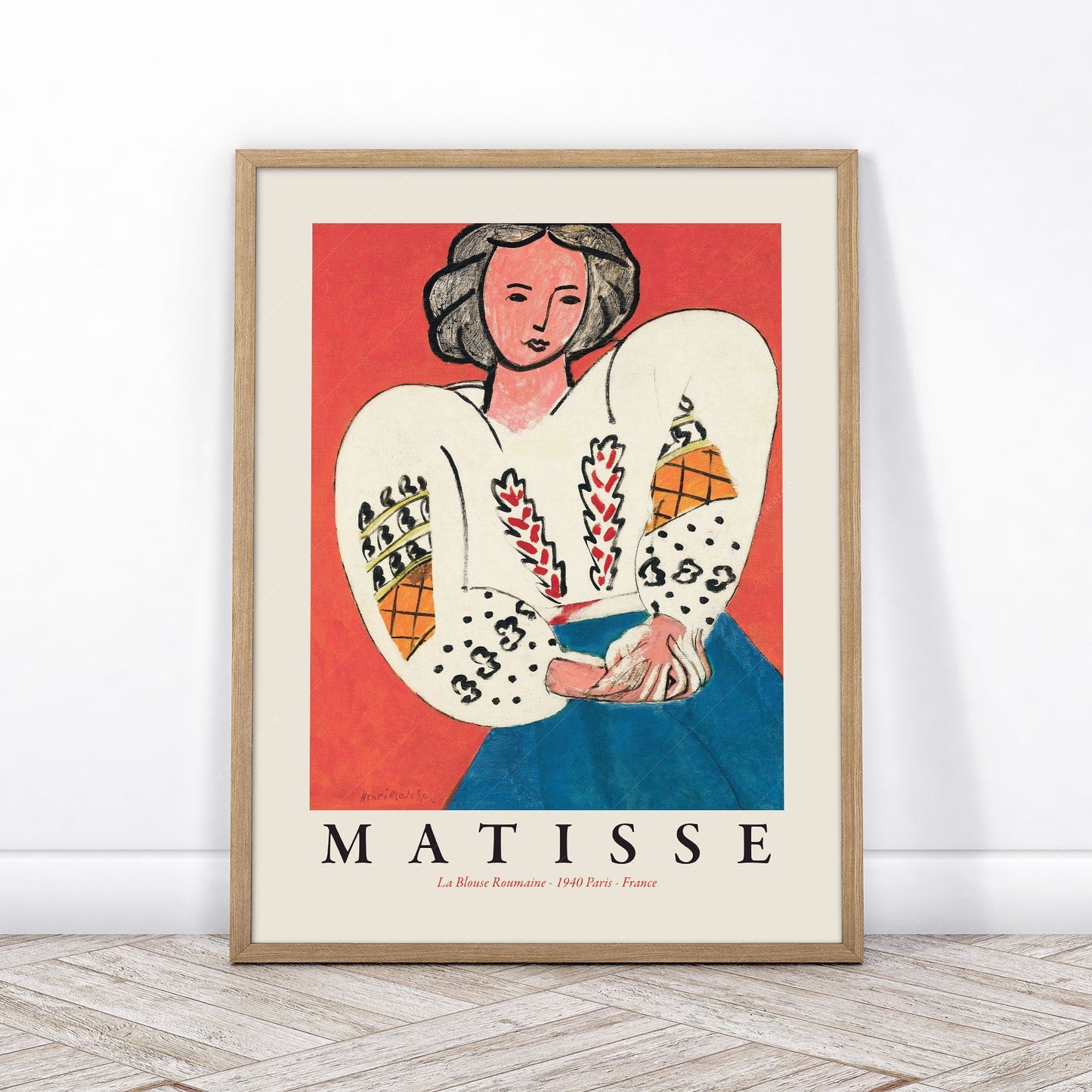 Henri Matisse, La Blouse Romaine Poster