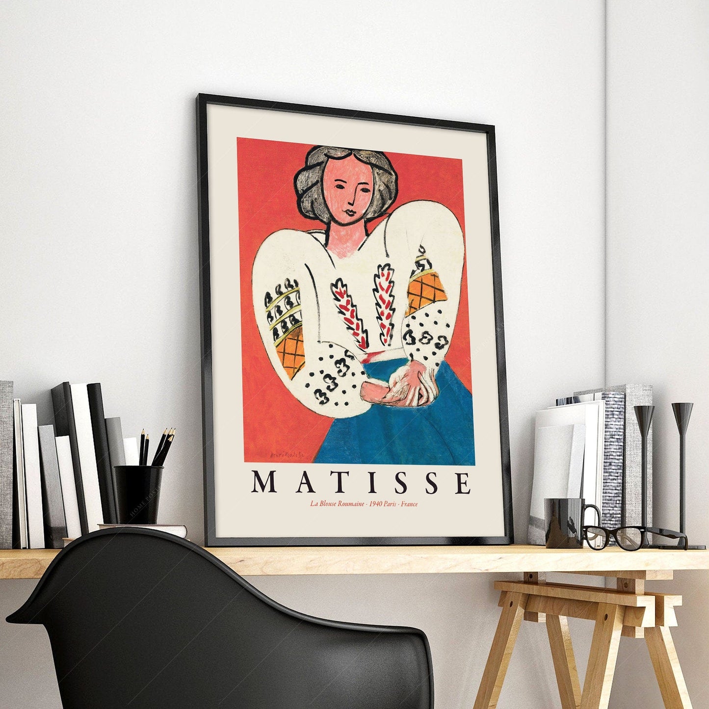 Henri Matisse, La Blouse Romaine Poster