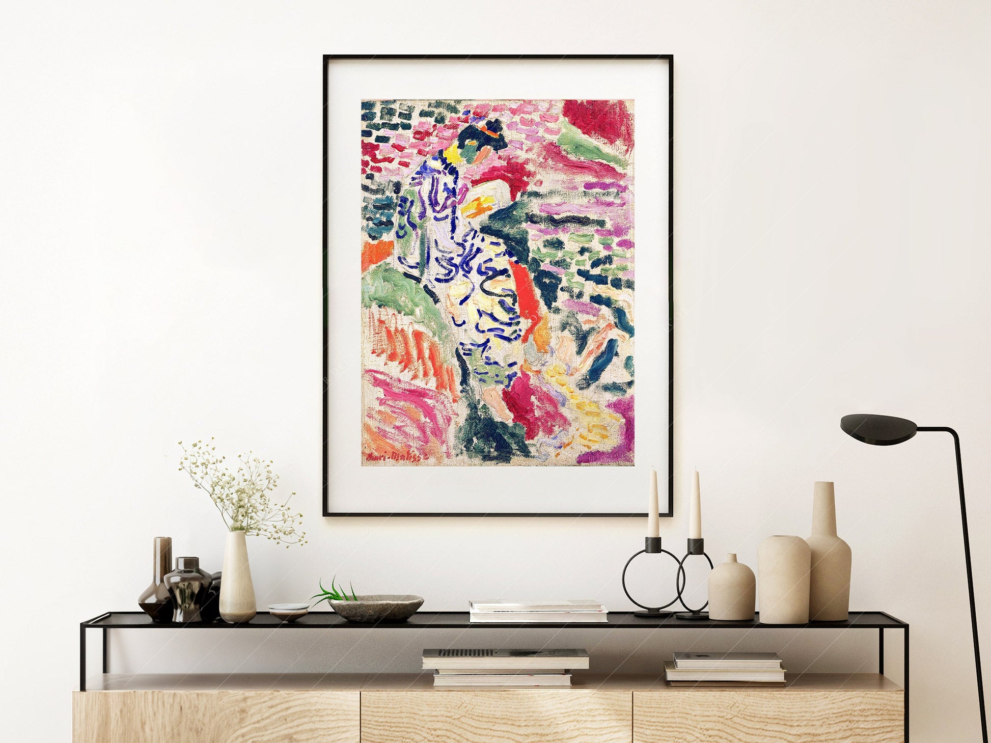 Henri Matisse, La Japonaise, Fine Art Print