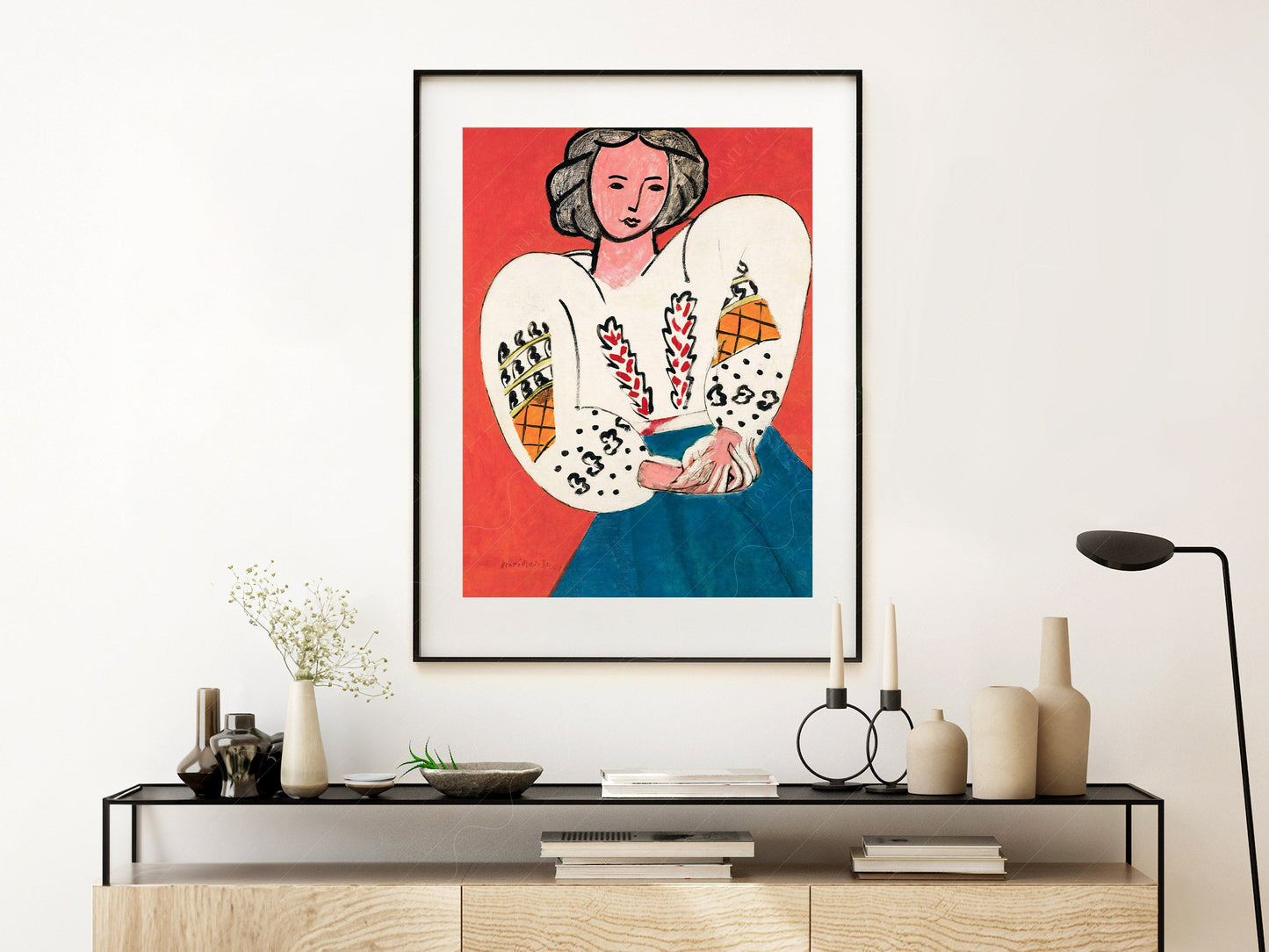 Henri Matisse, La blouse romaine, Fine Art Print