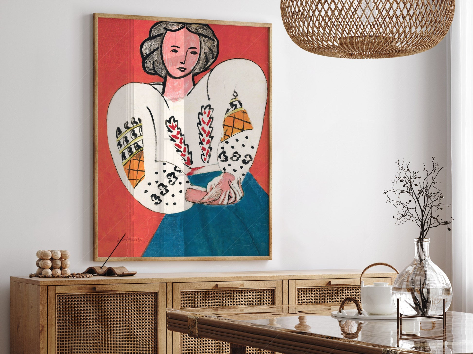 Henri Matisse, La blouse romaine, Fine Art Print