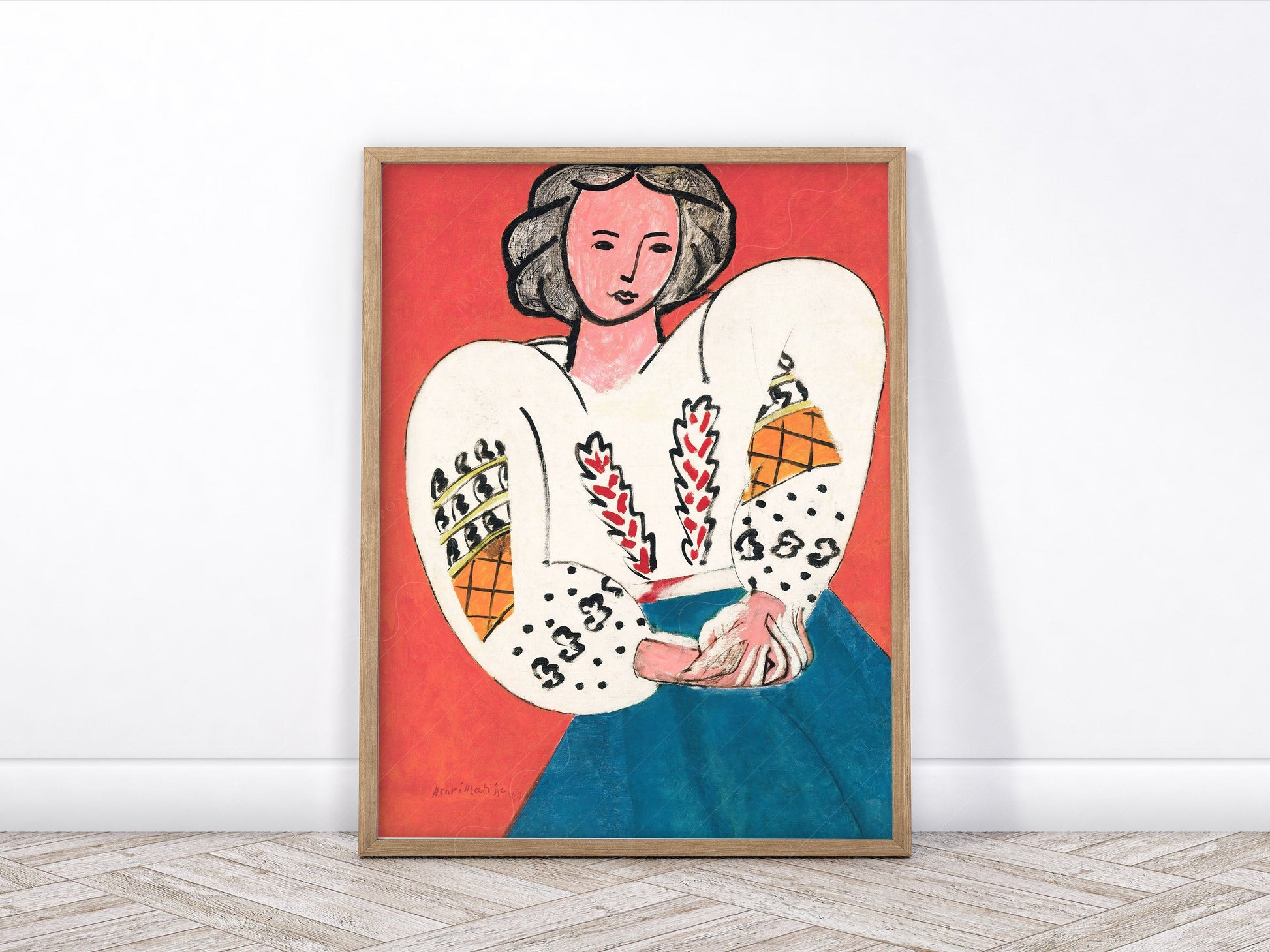 Henri Matisse, La blouse romaine, Fine Art Print