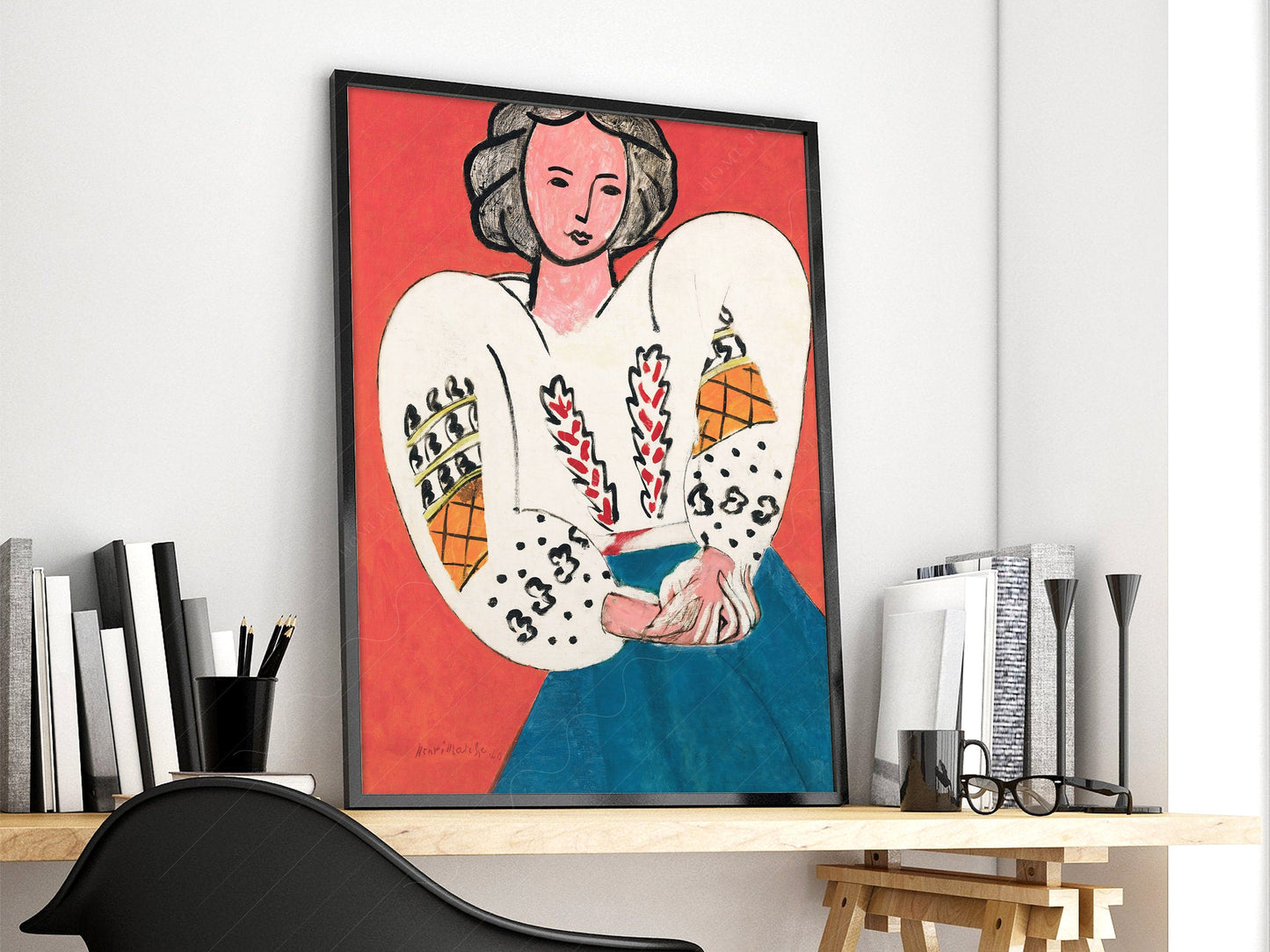 Henri Matisse, La blouse romaine, Fine Art Print