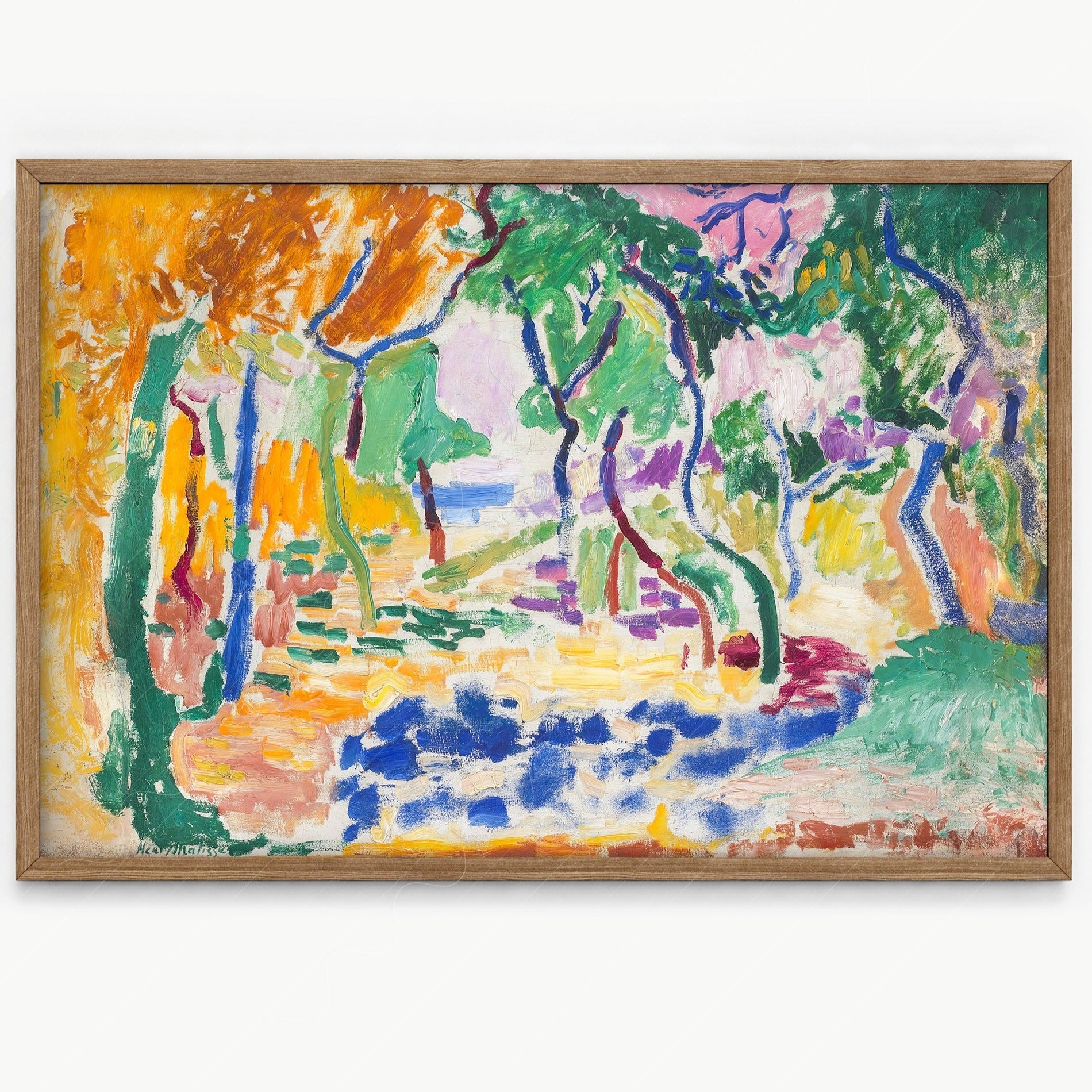 Henri Matisse, Landscape near Collioure, 1905, Fine Art Print