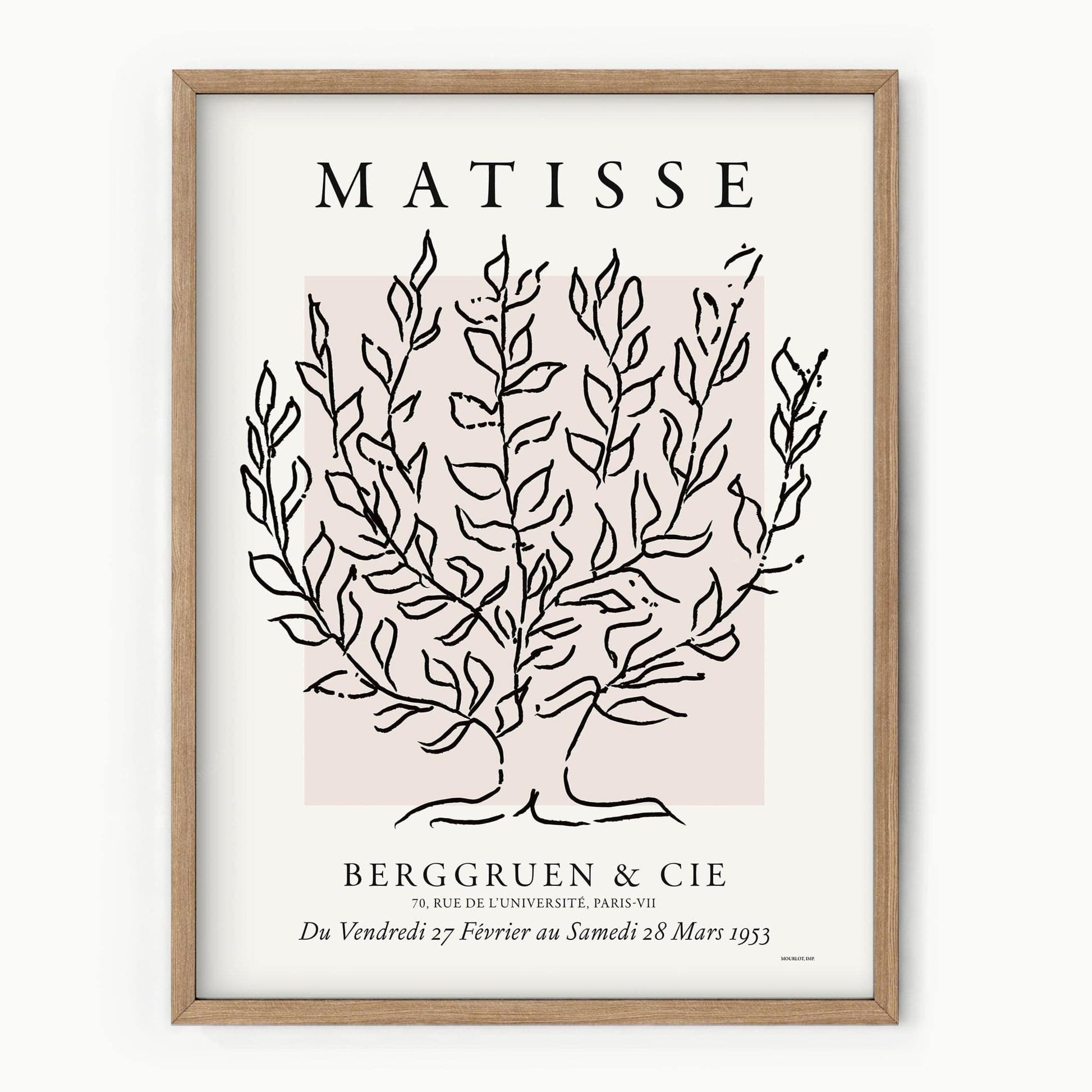 Henri Matisse, Le Platane Print