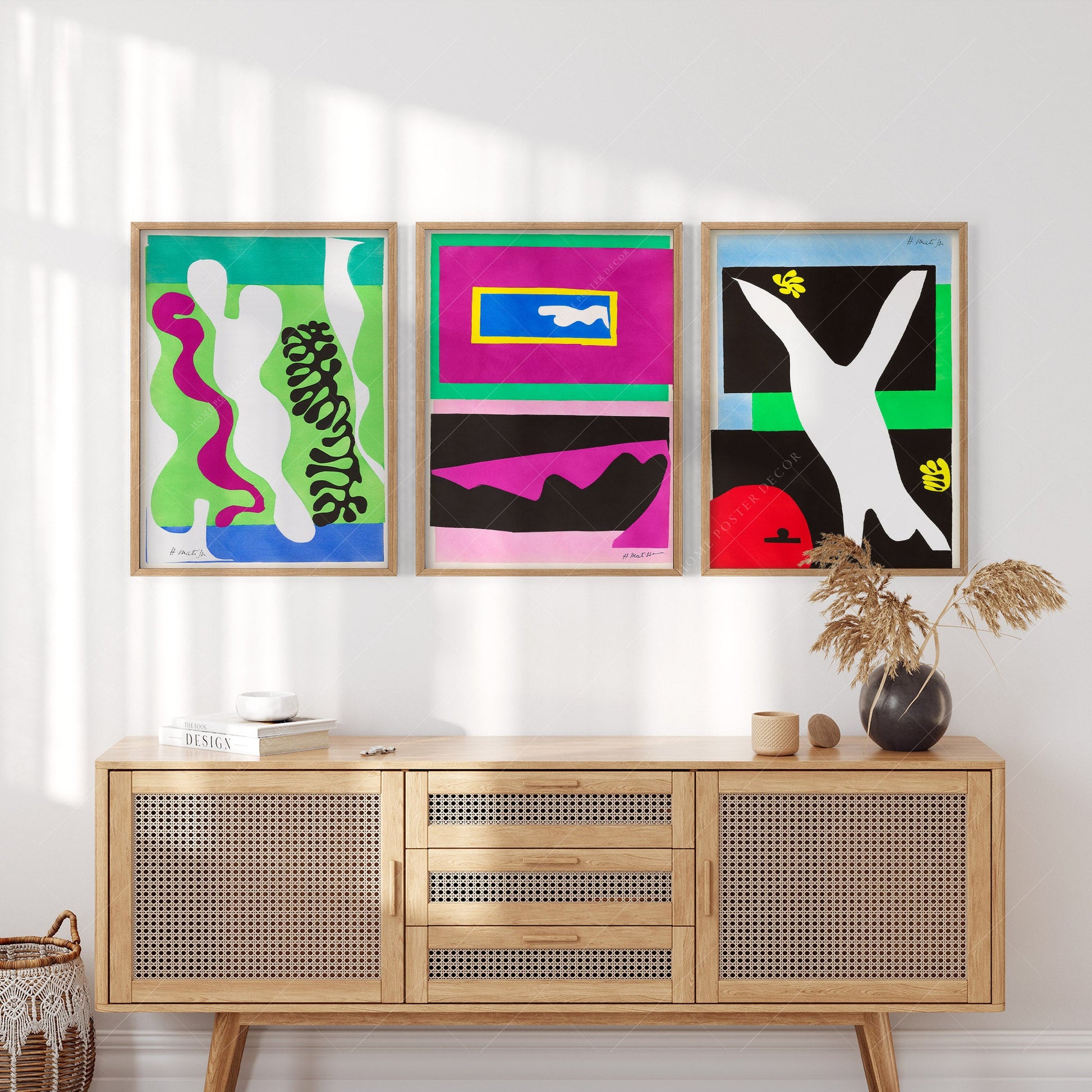 Henri Matisse, Modern Gallery Wall, Set of 3 Prints