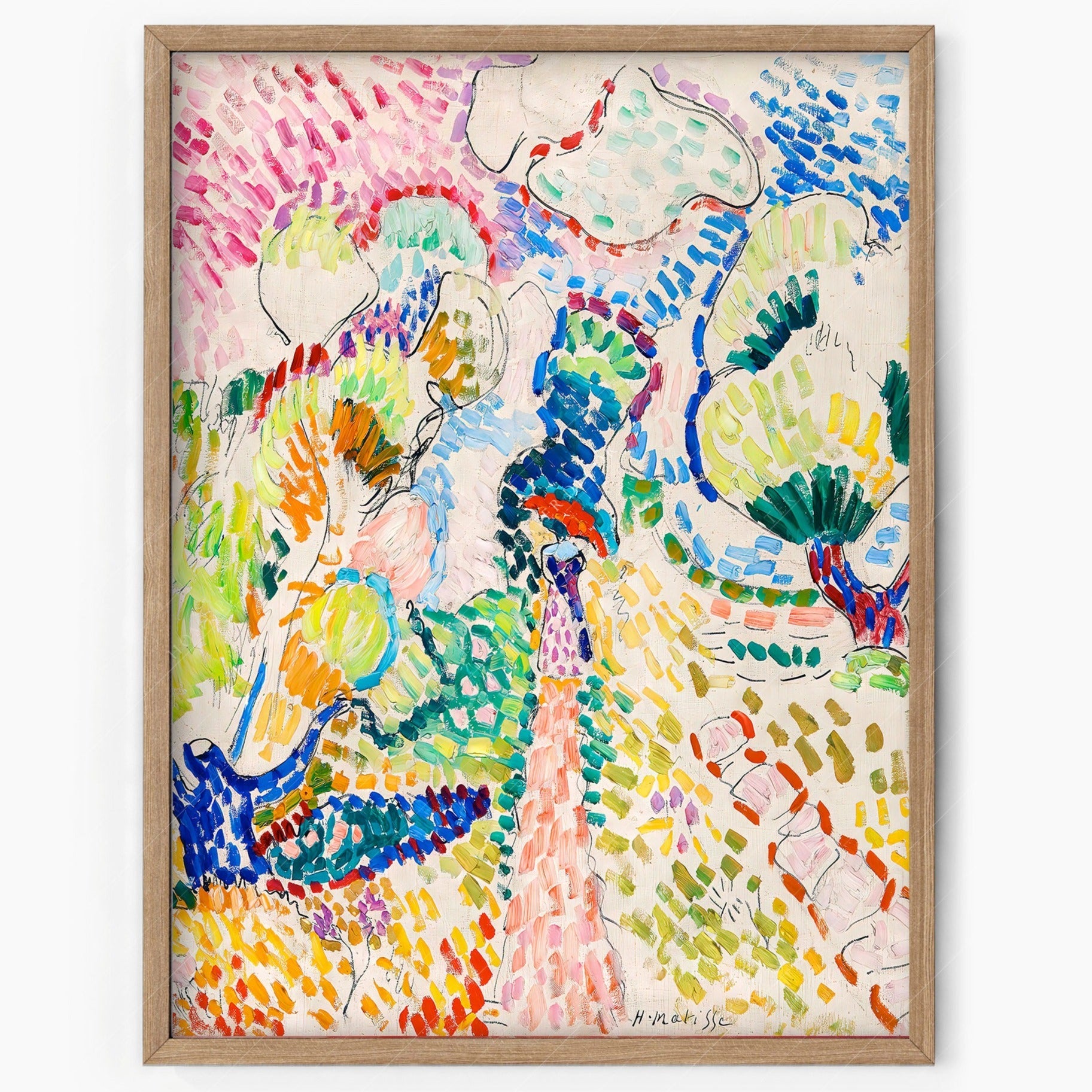 Henri Matisse, Oliviers à Collioure, Fine Art Print