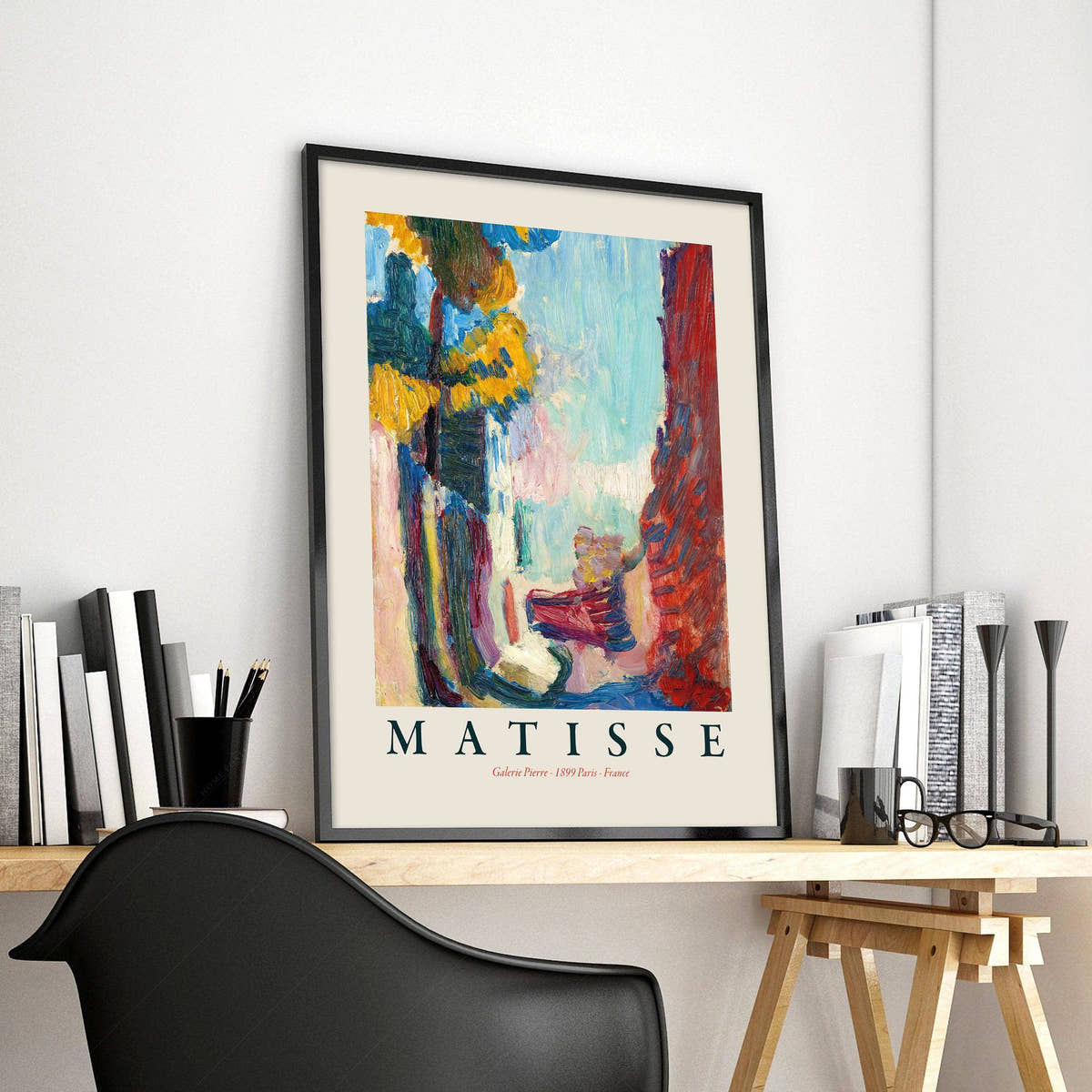Henri Matisse Poster, Arcueil, 20th Century Painting, Modern Wall Art