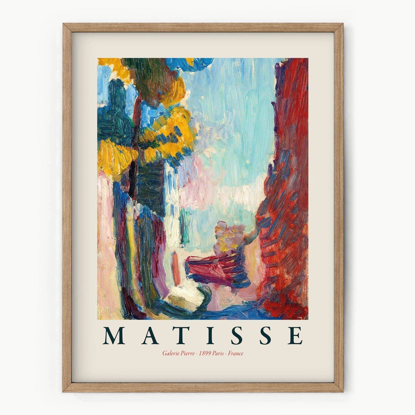 Henri Matisse Poster, Arcueil, 20th Century Painting, Modern Wall Art