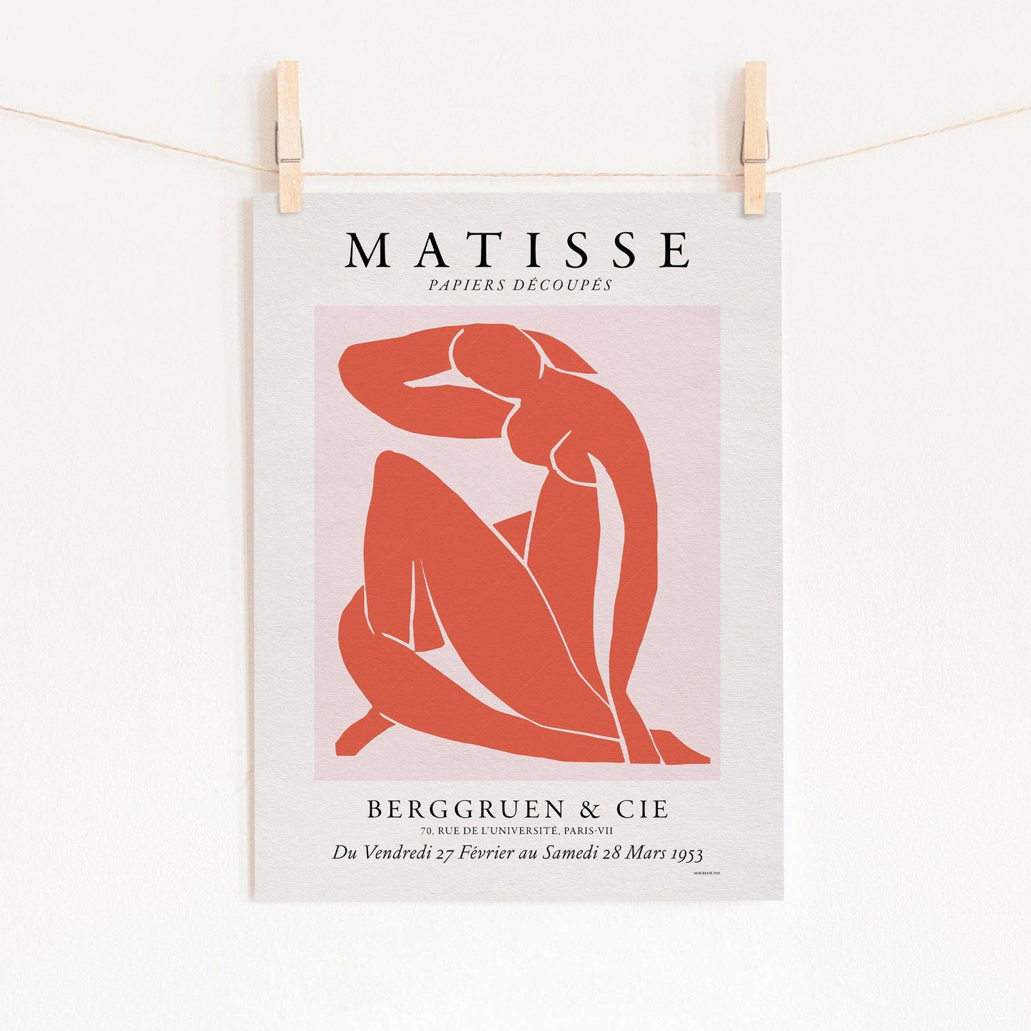 Henri Matisse Poster, Exhibition Poster