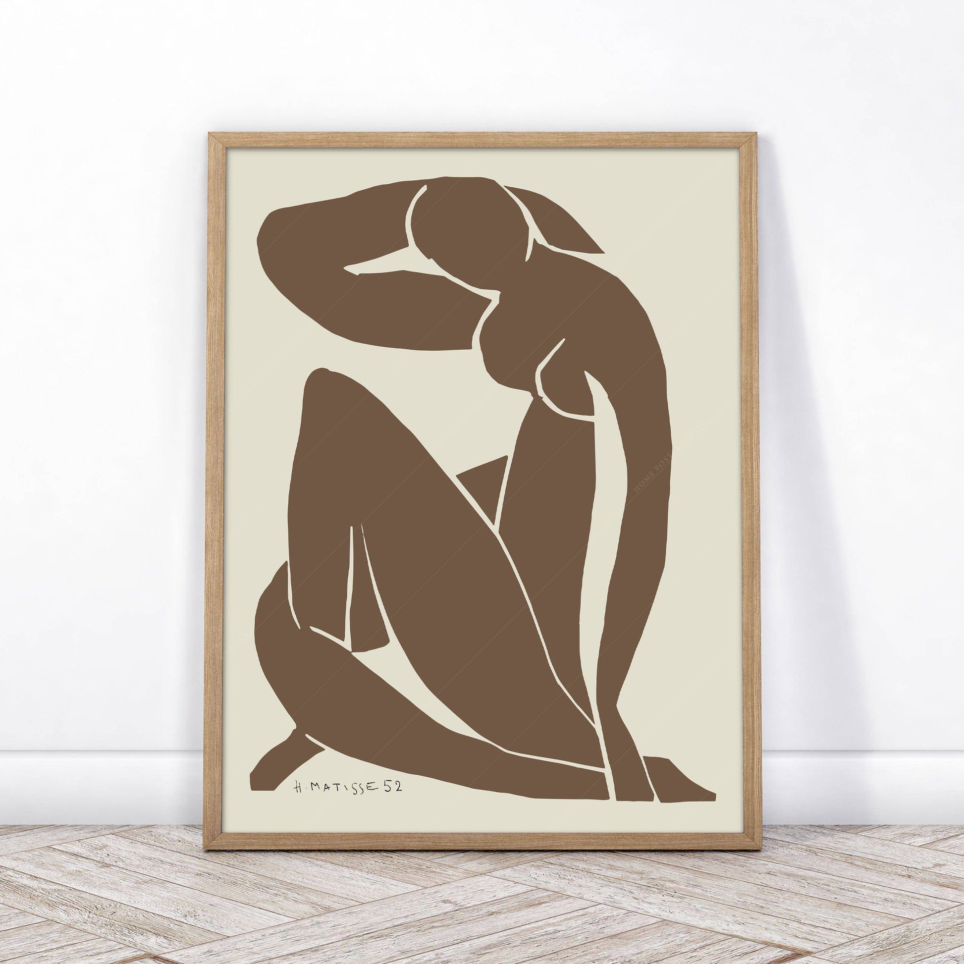 Henri Matisse Poster, Famous artwork, Minimalist Wall Art