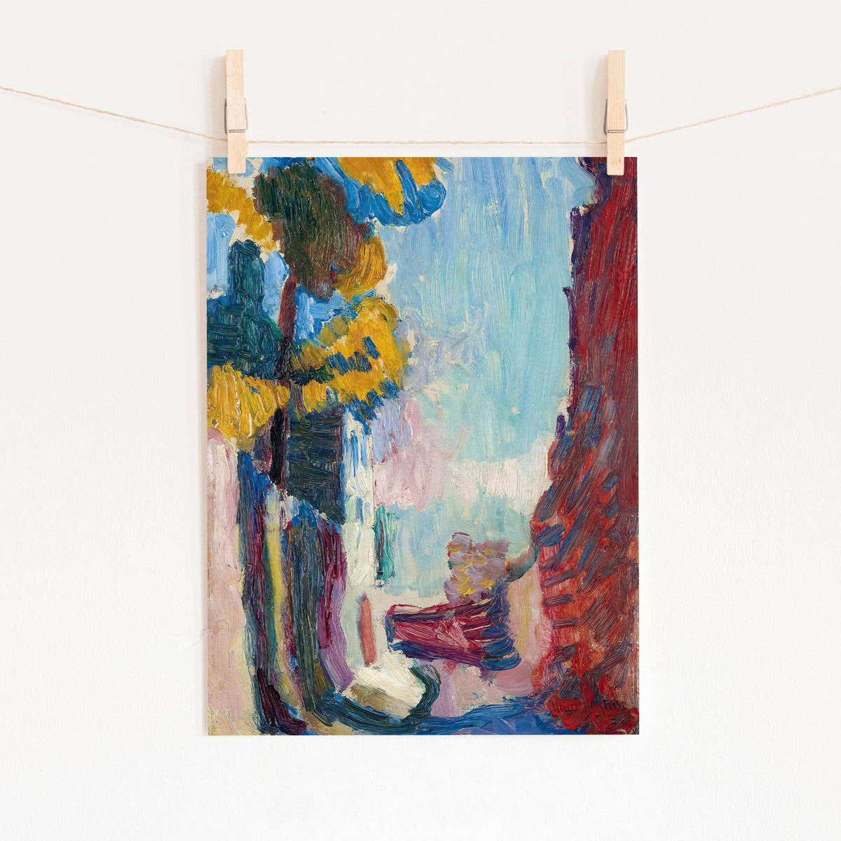 Henri Matisse Print, Arcueil Painting, Museum-quality prints