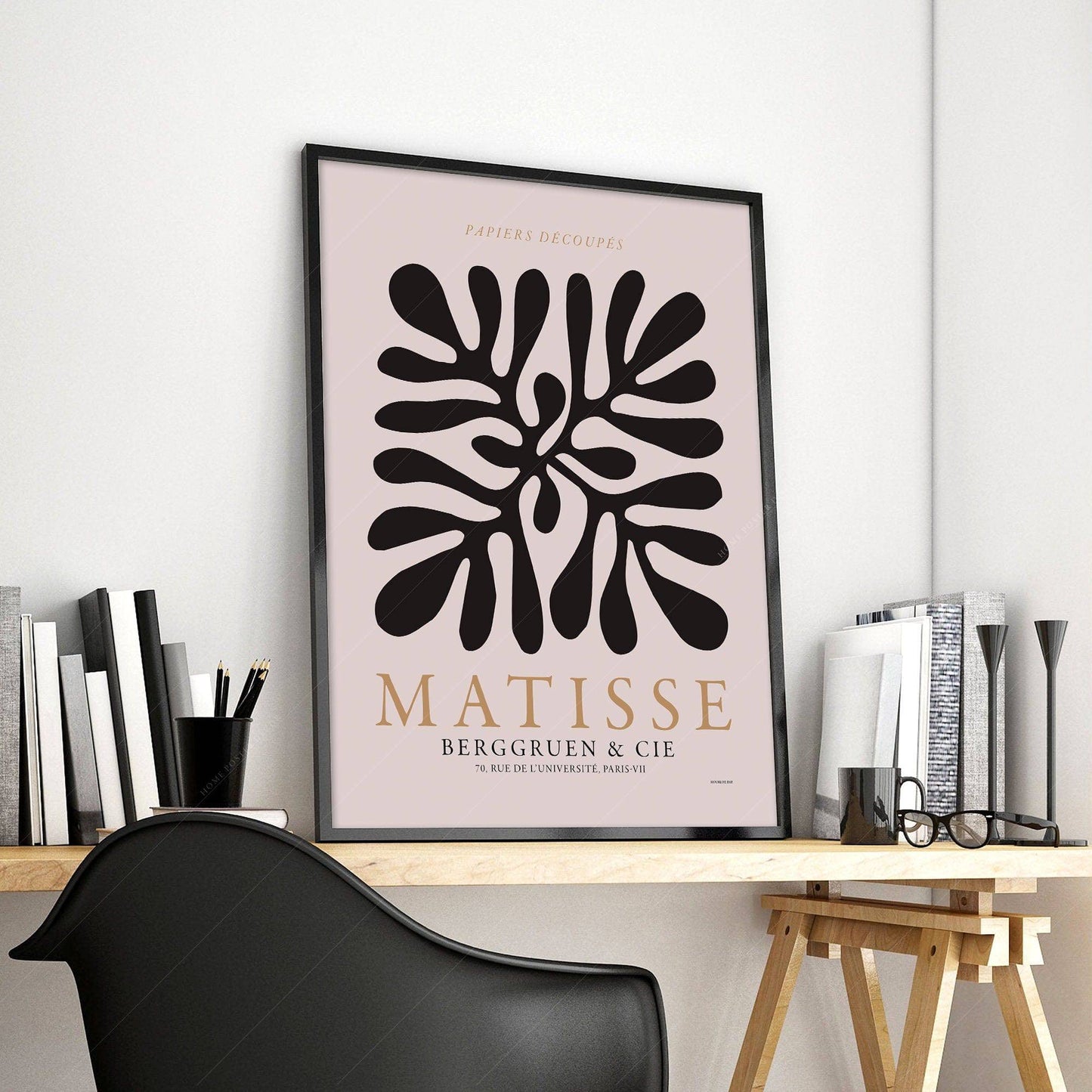 Henri Matisse Print, Exhibition Poster, The Cut-outs