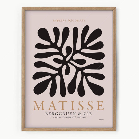 Henri Matisse Print, Exhibition Poster, The Cut-outs