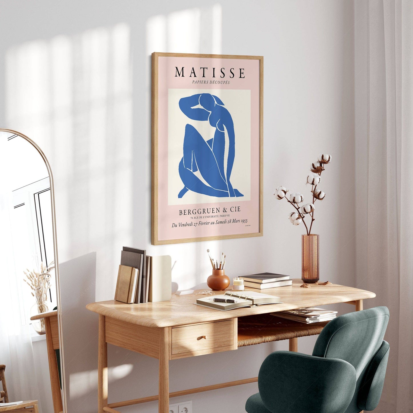 Henri Matisse Print, Nu bleu, Wall art for living room