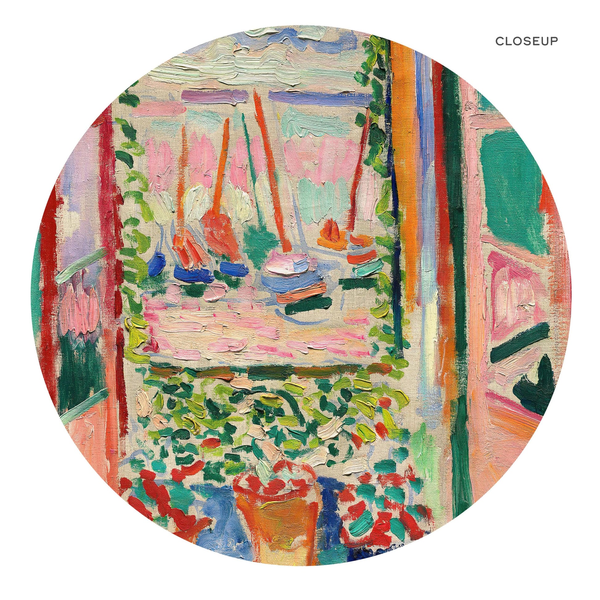 Henri Matisse Set of 2 Posters, The Open Window and View of Collioure, Exhibition Poster