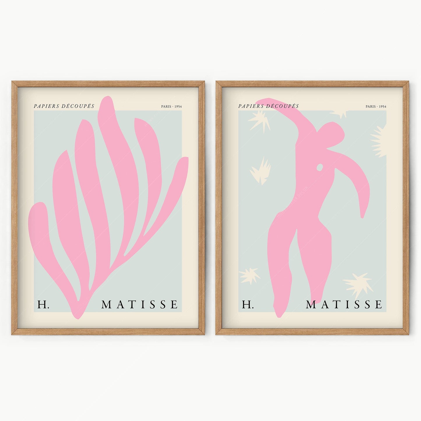 Henri Matisse, Set of 2 Prints, Jazz Poster