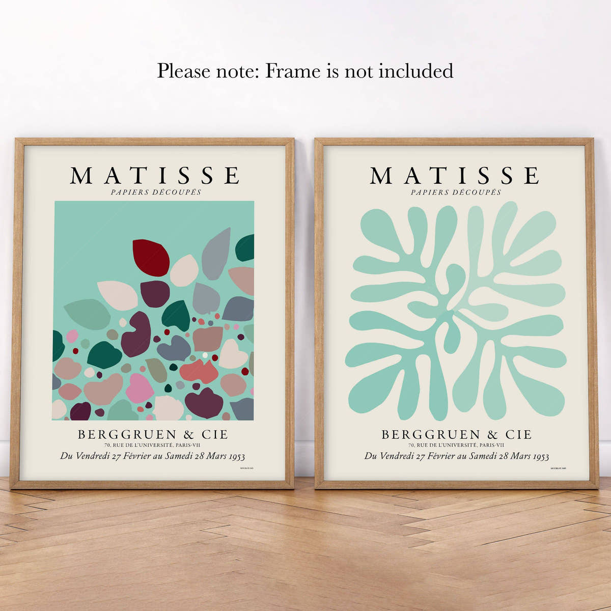 Henri Matisse, Set of 2 Prints, The Cut-outs Series