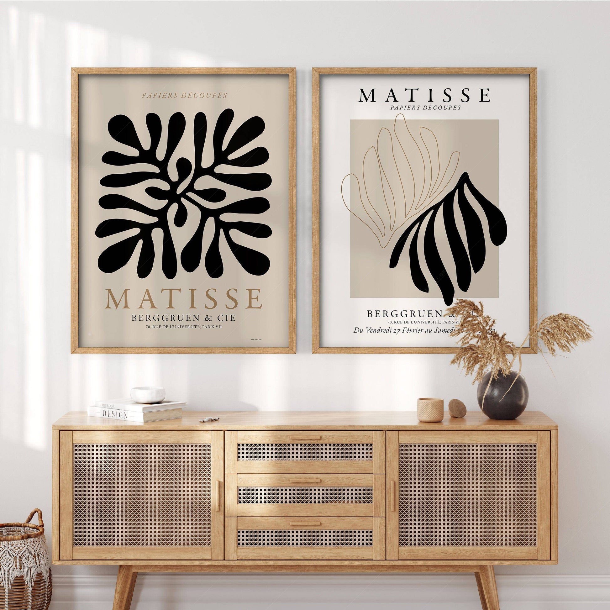 Henri Matisse, Set of 2 Prints, The Cut-outs Series