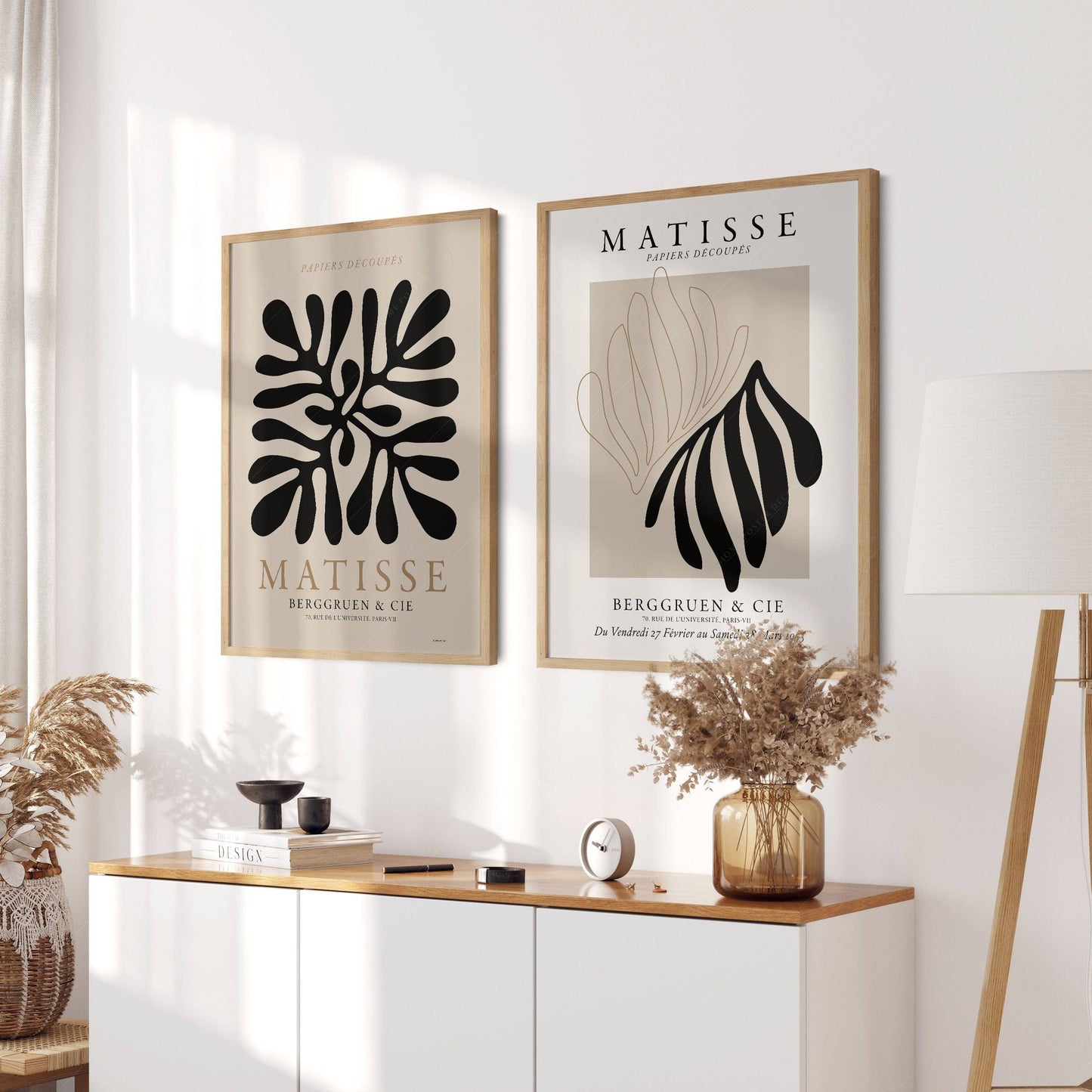 Henri Matisse, Set of 2 Prints, The Cut-outs Series