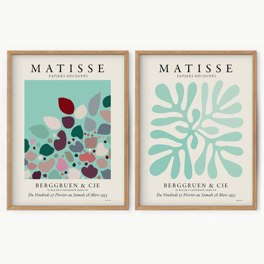 Henri Matisse, Set of 2 Prints, The Cut-outs Series