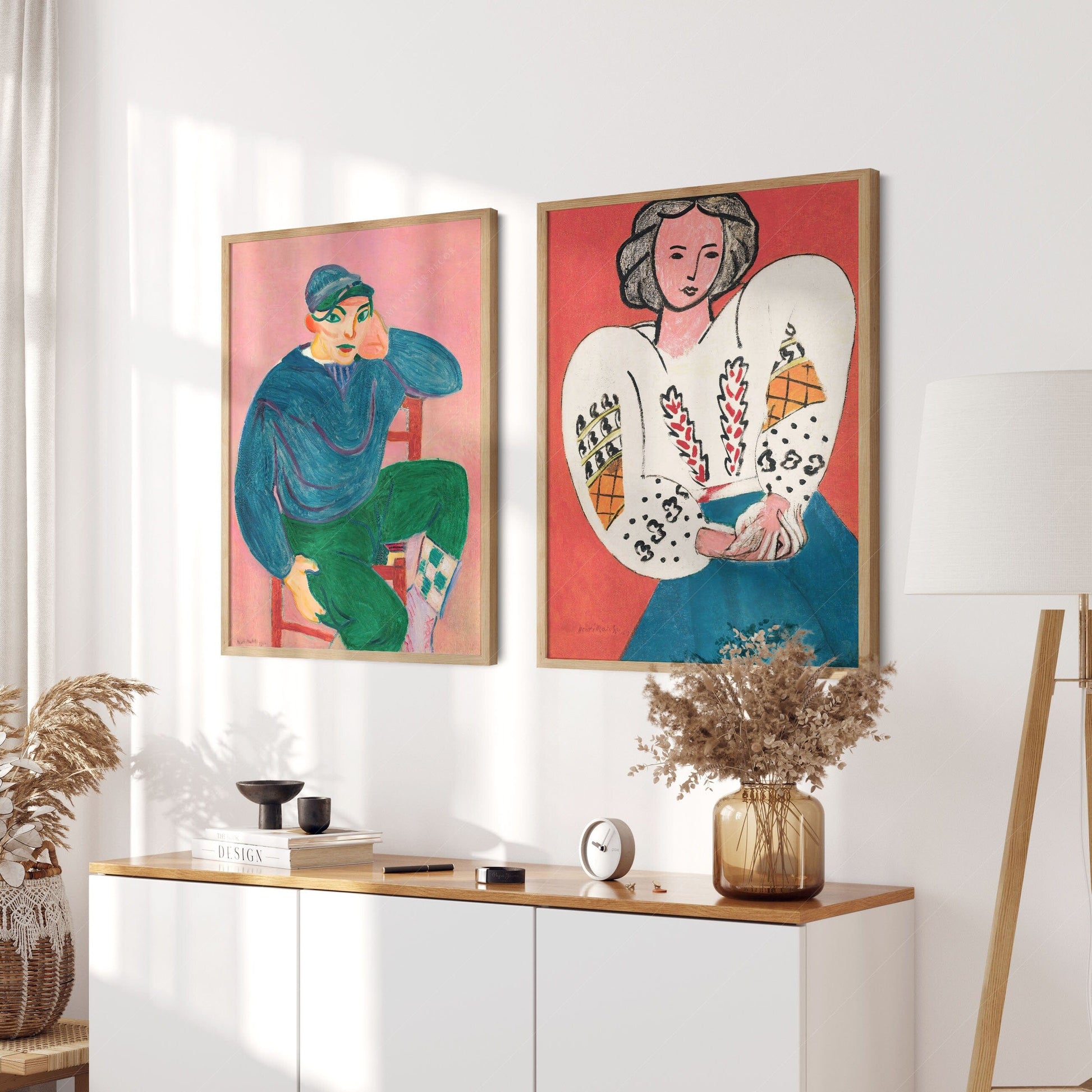 Henri Matisse, Set of 2 prints, Young sailor and La Blouse Roumaine