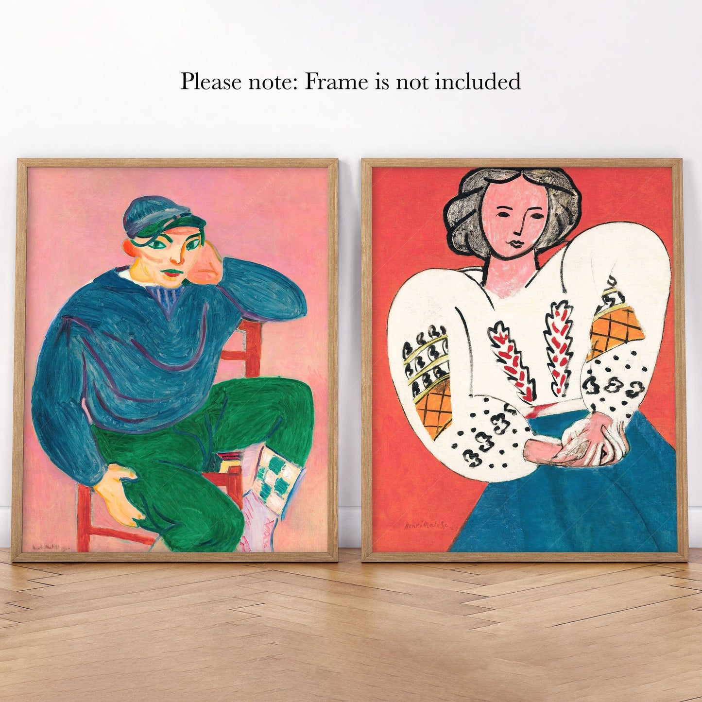 Henri Matisse, Set of 2 prints, Young sailor and La Blouse Roumaine