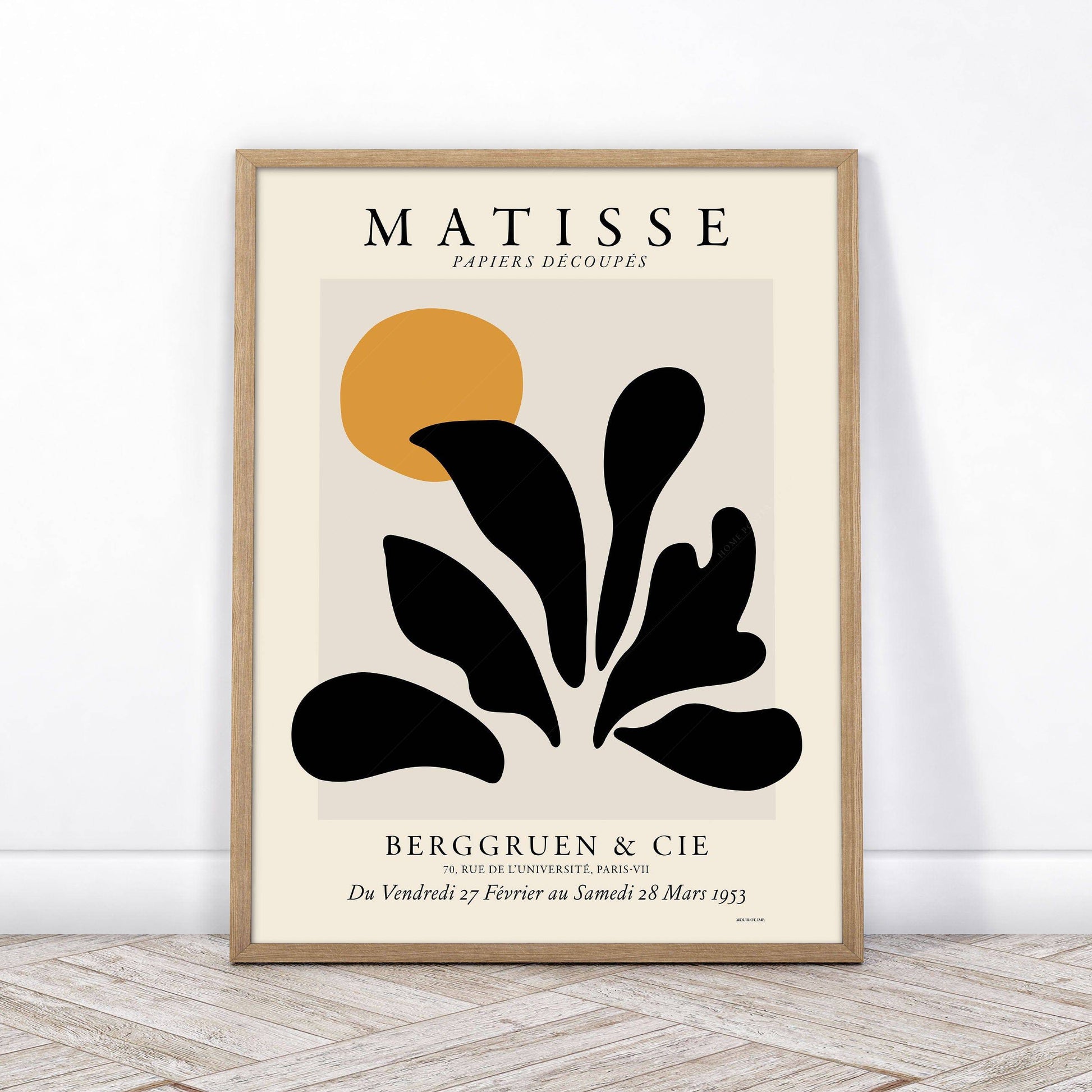 Henri Matisse, The Cut Outs Poster