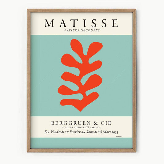 Henri Matisse, The Cut-outs Poster, Exhibition Print, Berggruen Cie