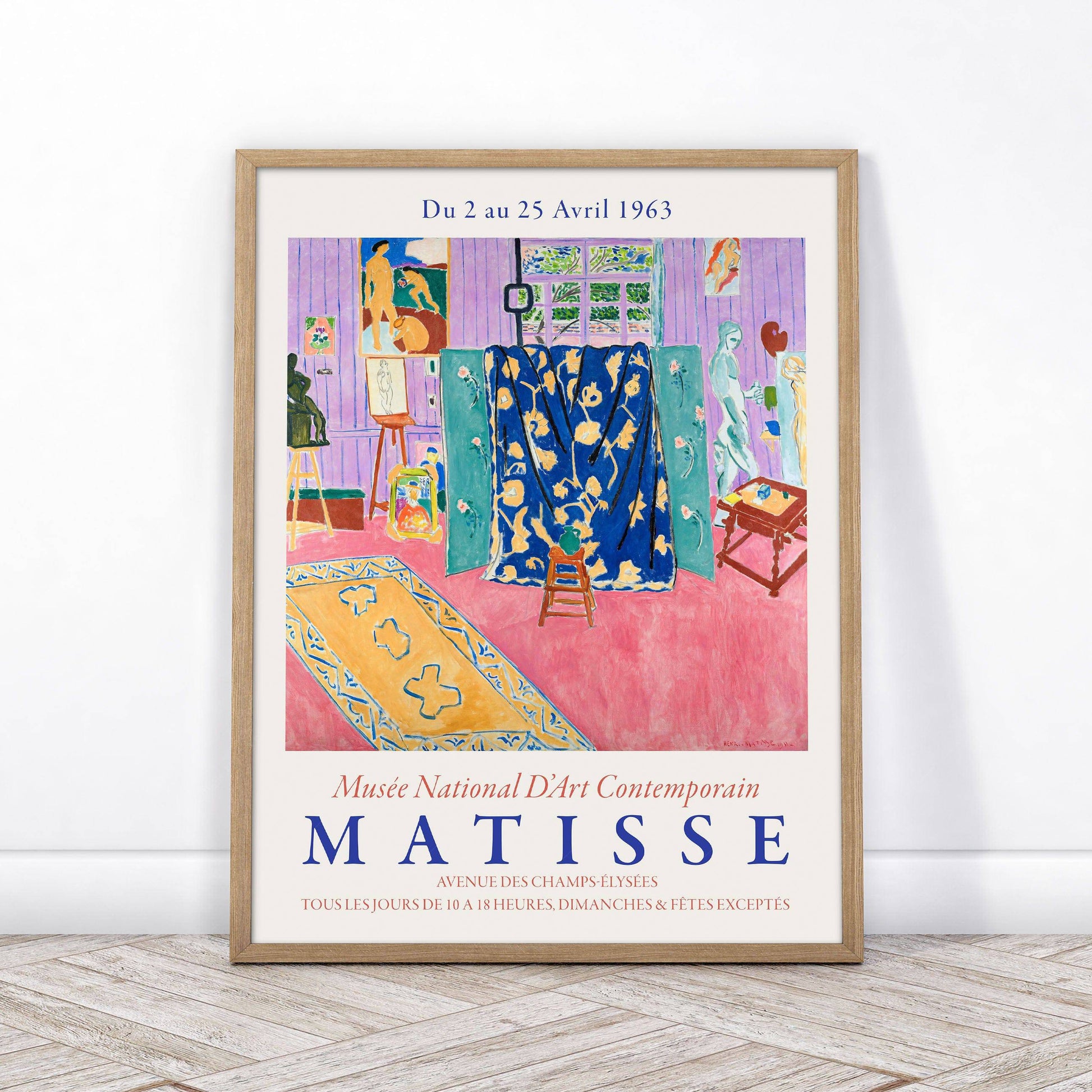 Henri Matisse, The Pink Studio, Fine Art Print