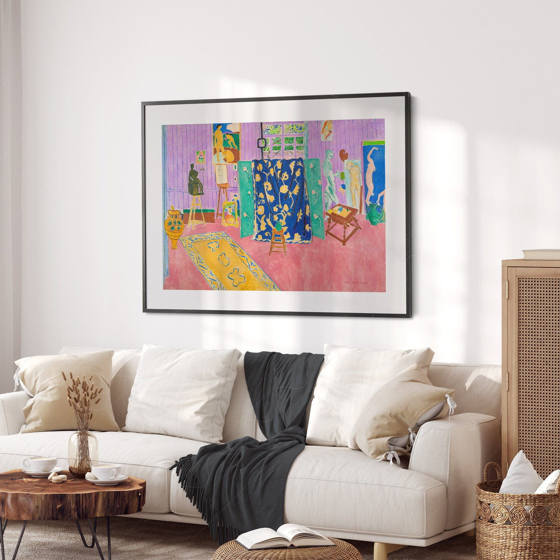 Henri Matisse, The Pink Studio, Fine Art Print