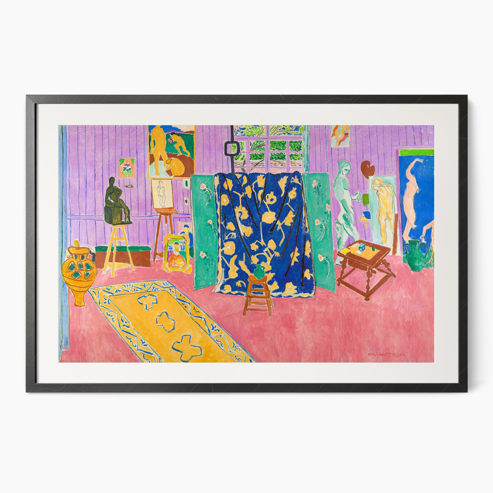 Henri Matisse, The Pink Studio, Fine Art Print