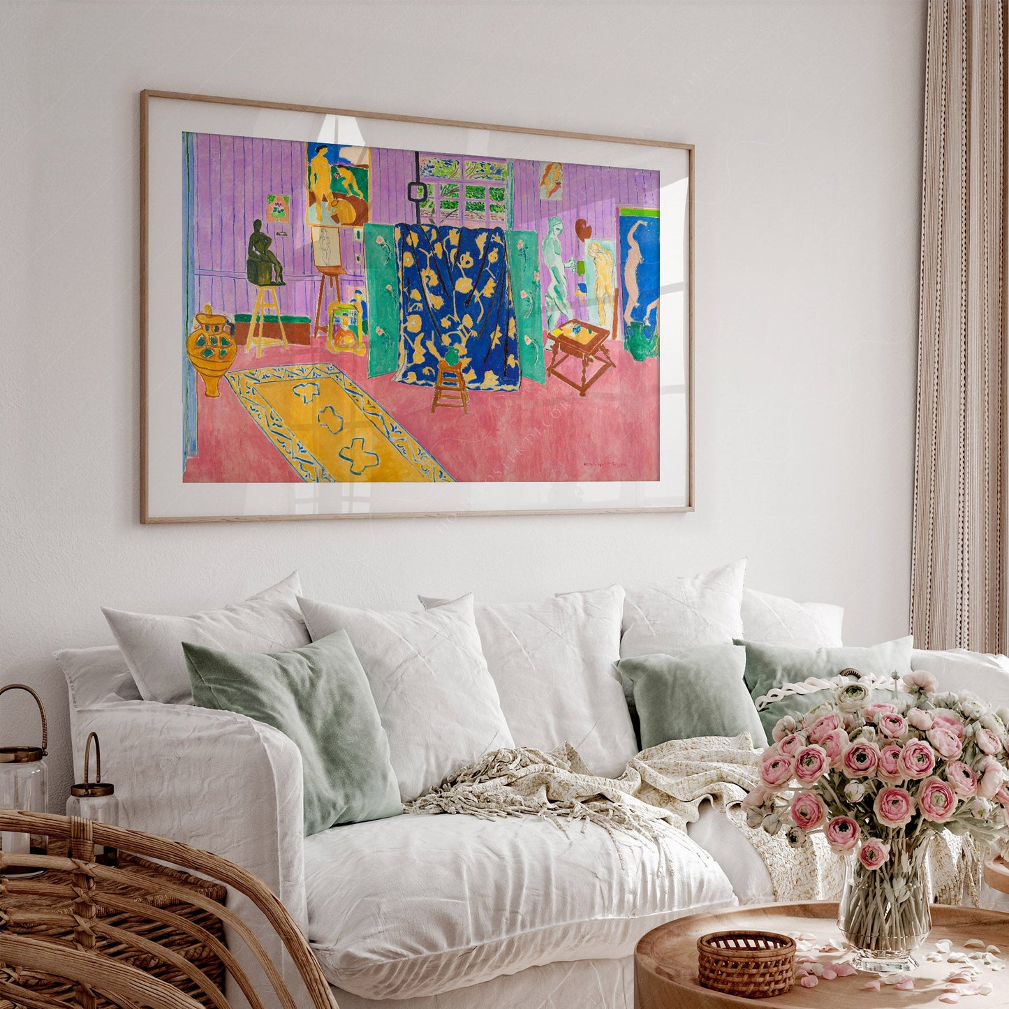 Henri Matisse, The Pink Studio, Fine Art Print