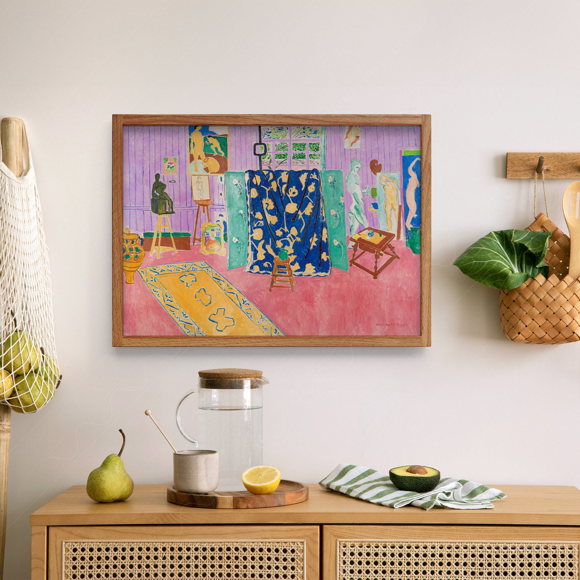 Henri Matisse, The Pink Studio, Fine Art Print