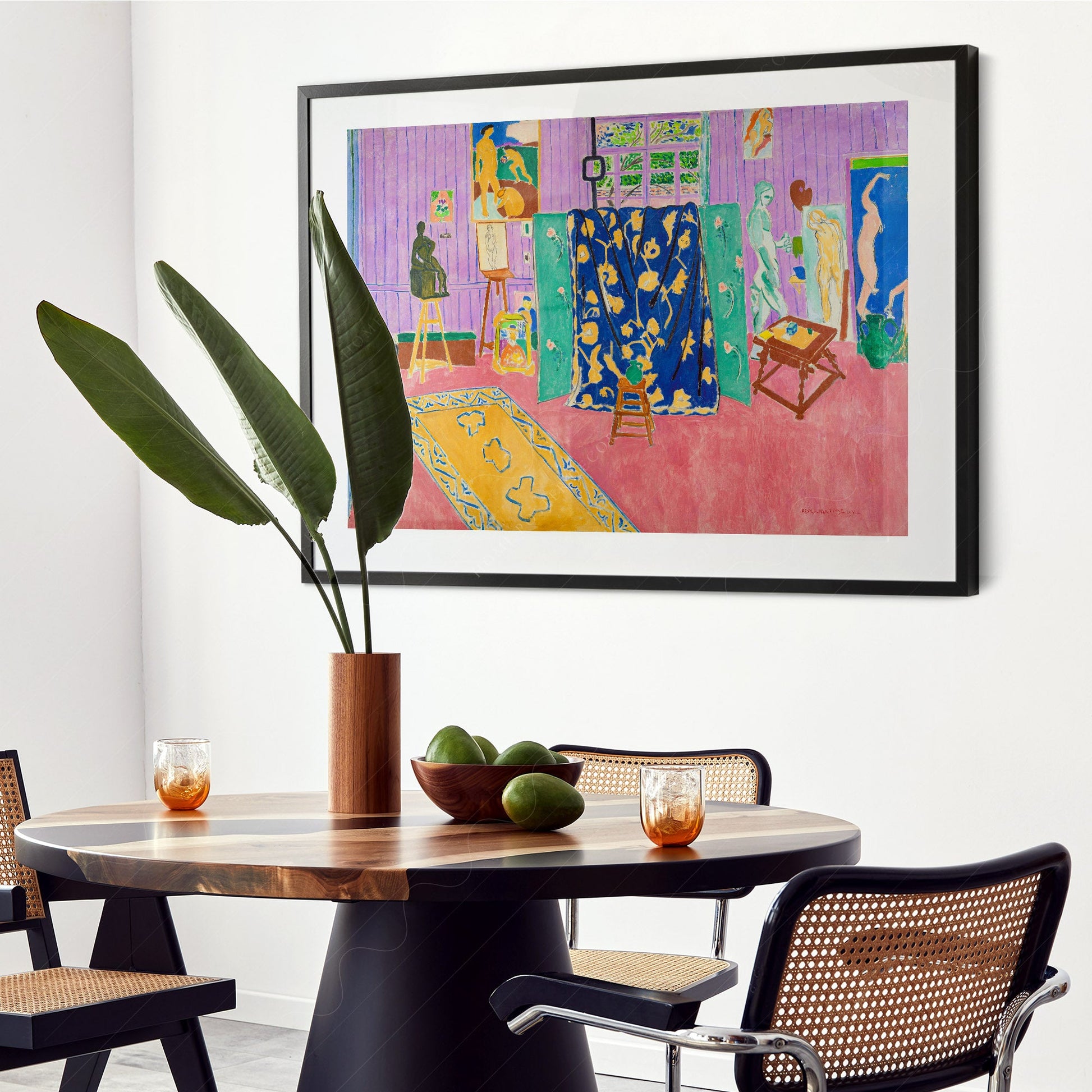 Henri Matisse, The Pink Studio, Fine Art Print