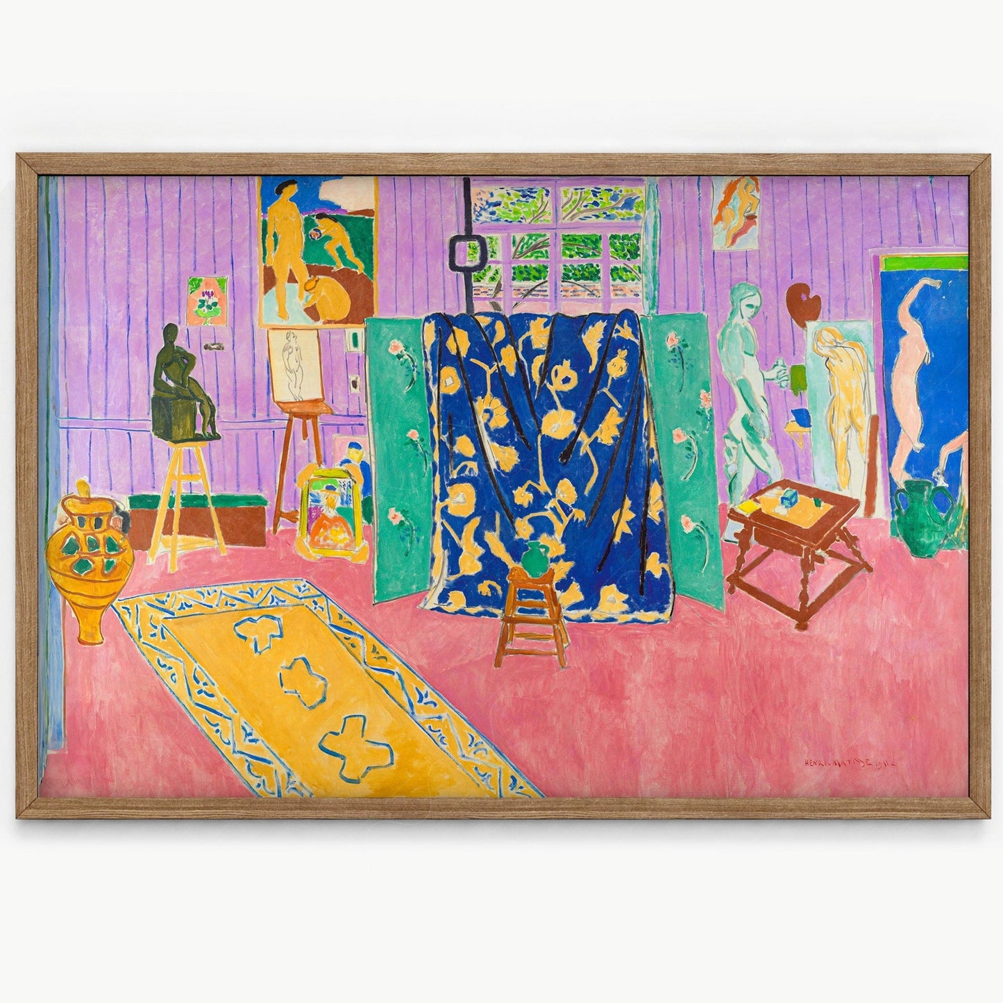 Henri Matisse, The Pink Studio, Fine Art Print