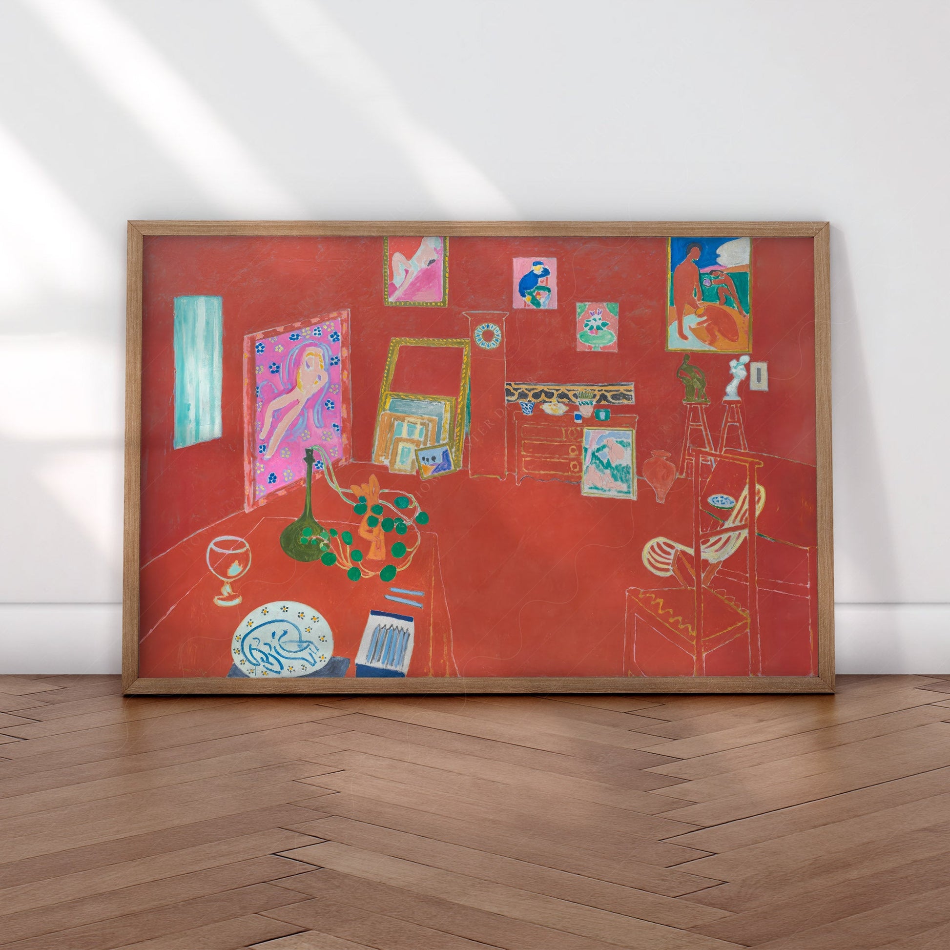 Henri Matisse, The Red Studio, Fine Art Print