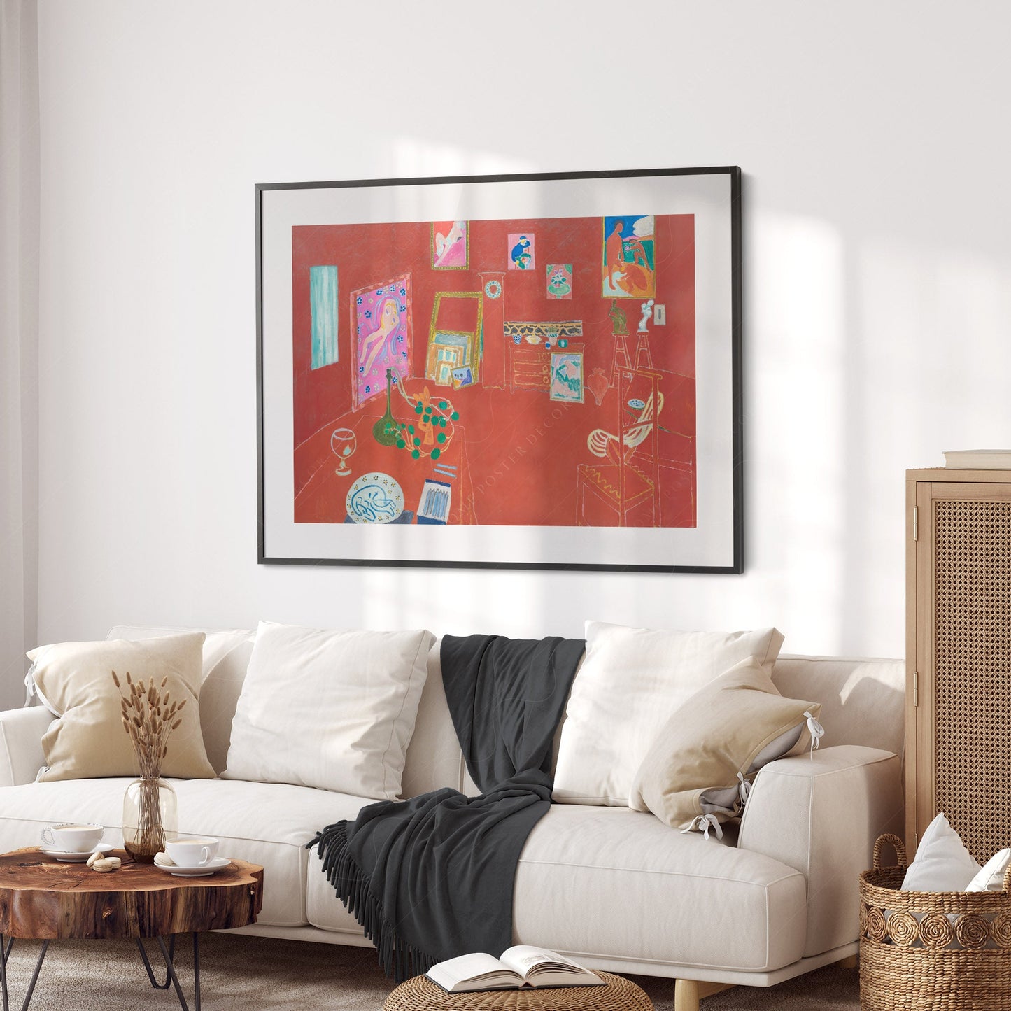 Henri Matisse, The Red Studio, Fine Art Print