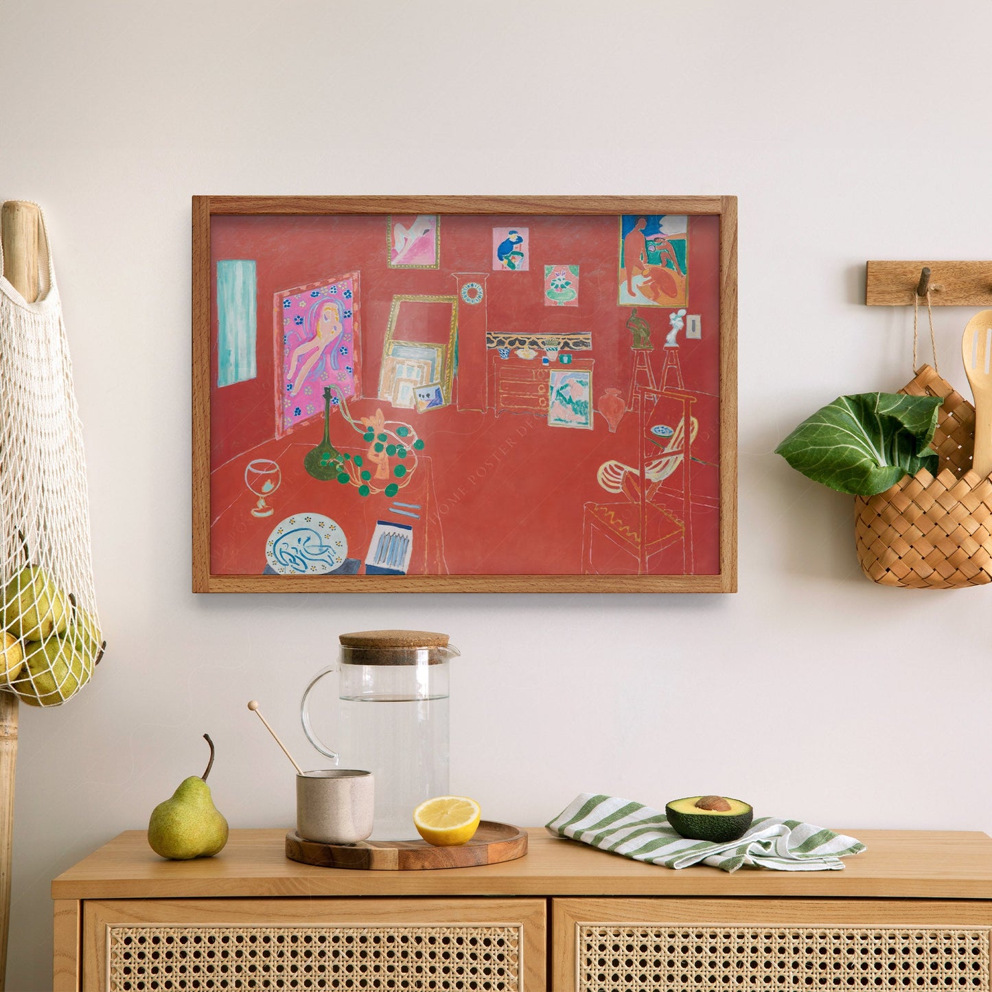 Henri Matisse, The Red Studio, Fine Art Print