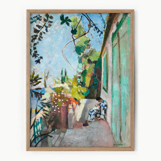 Henri Matisse, The Terrace, Le Cateu Cambrésis, Fine Art Print