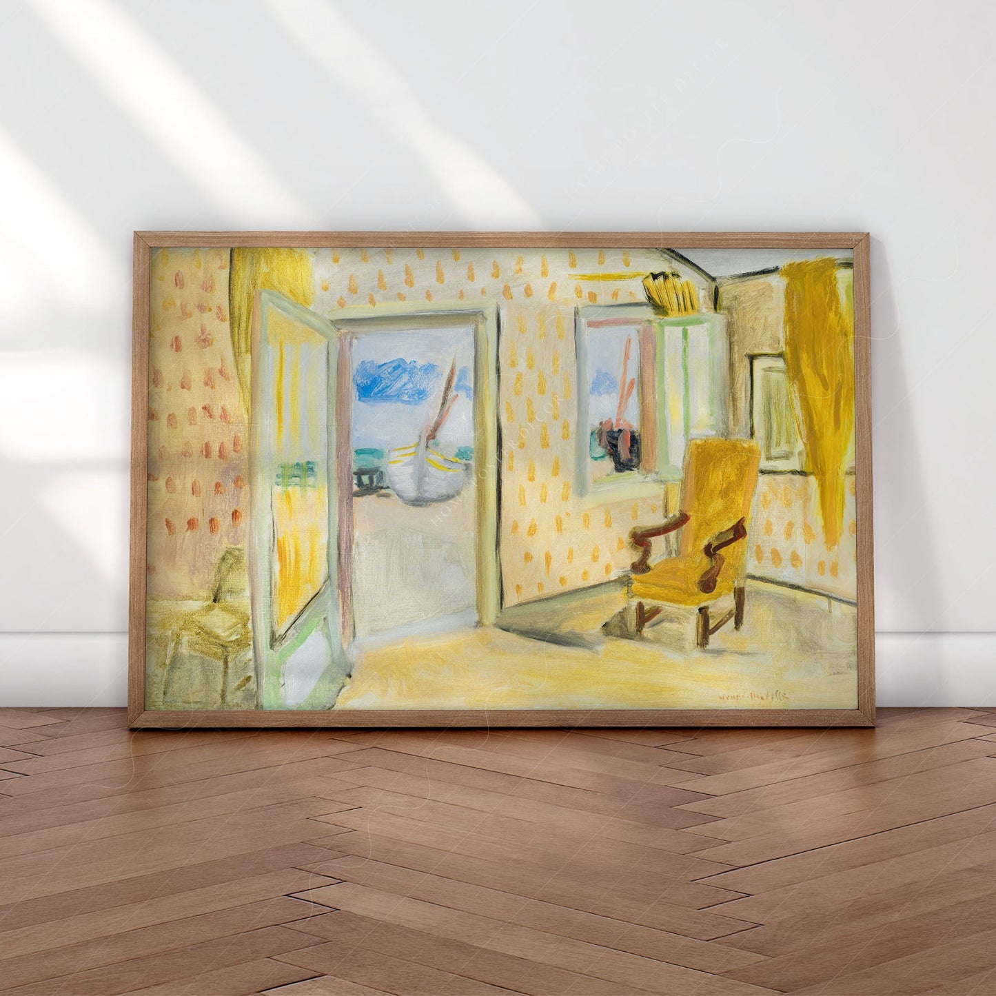 Henri Matisse, The Yellow Room, Fine Art Print